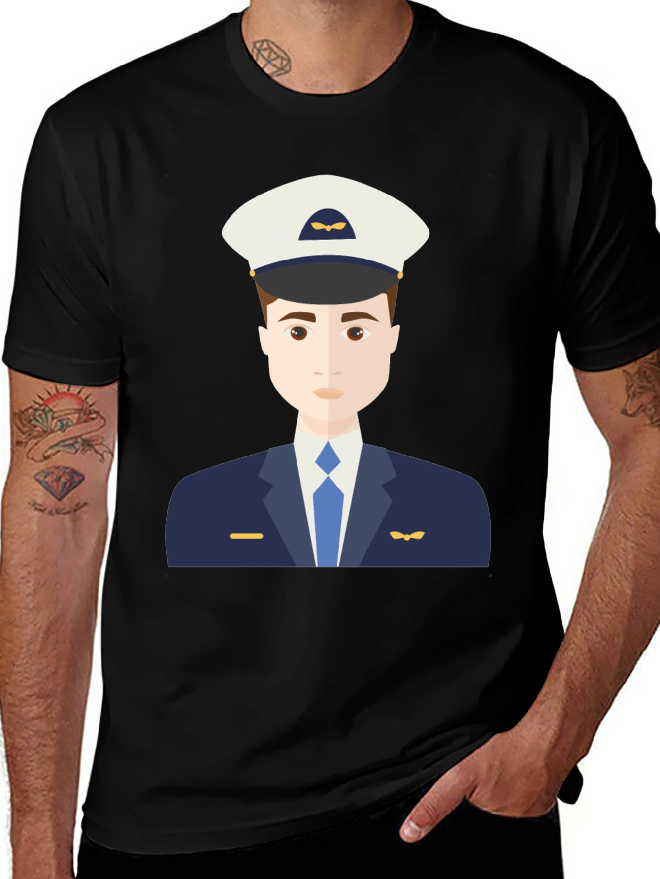 Pilot Graphic Tee - Aviation Enthusiast Shirt