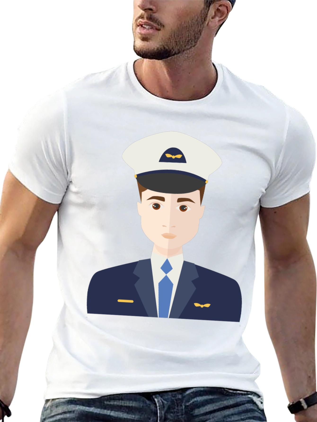Pilot Graphic Tee - Aviation Enthusiast Shirt