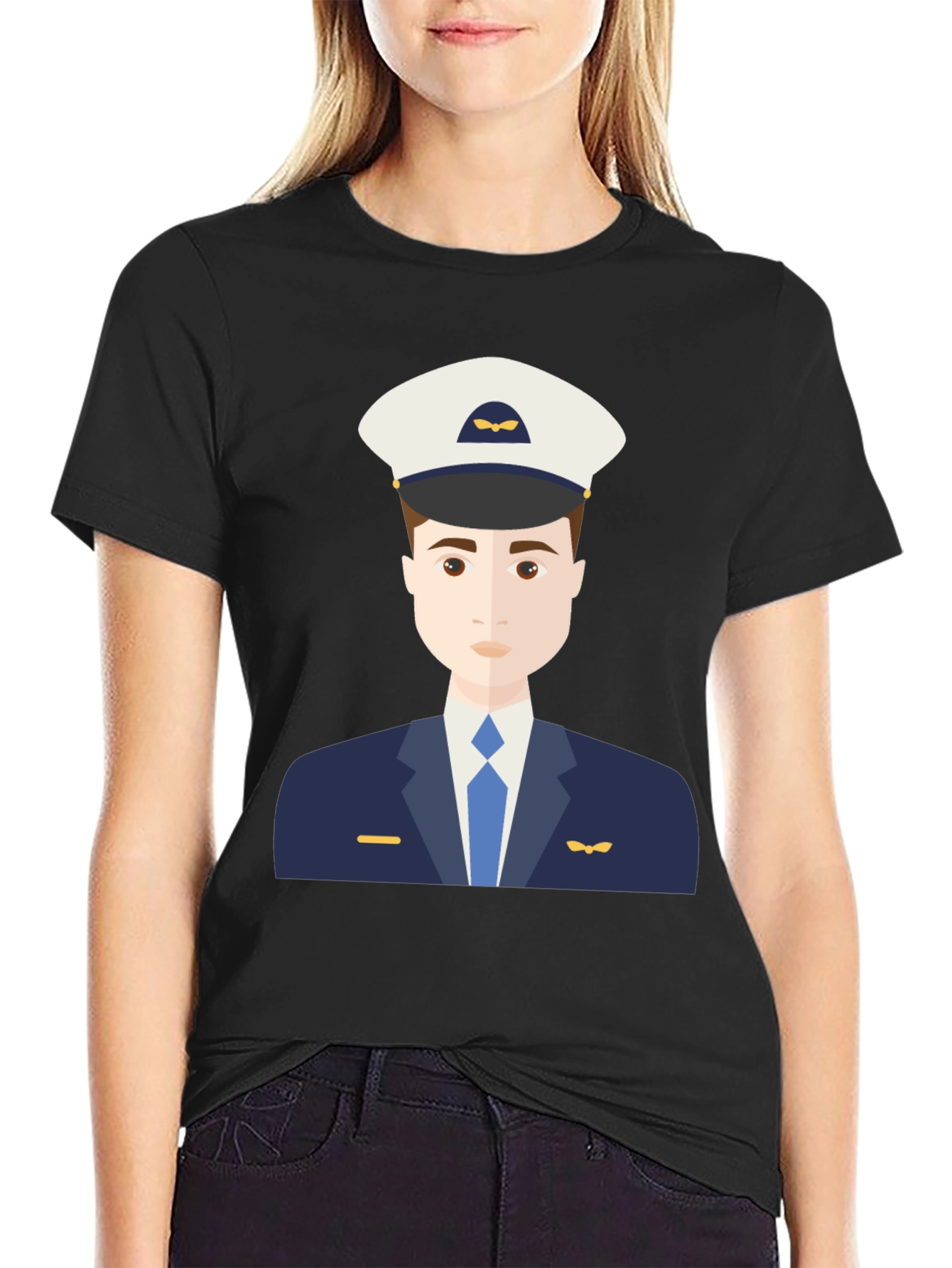 Pilot Graphic Tee - Aviation Enthusiast Shirt