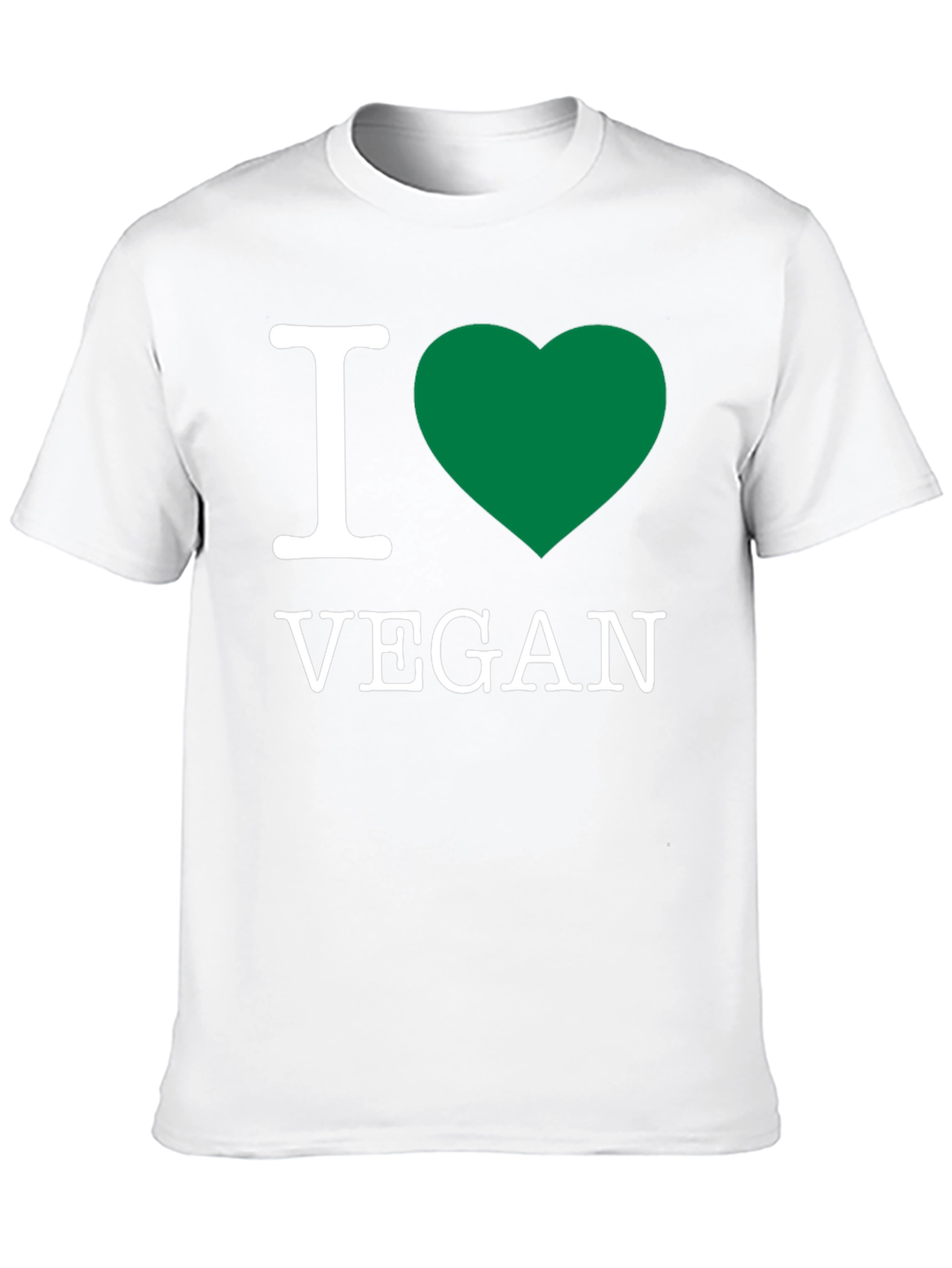 I Heart Vegan T-Shirt - Black
