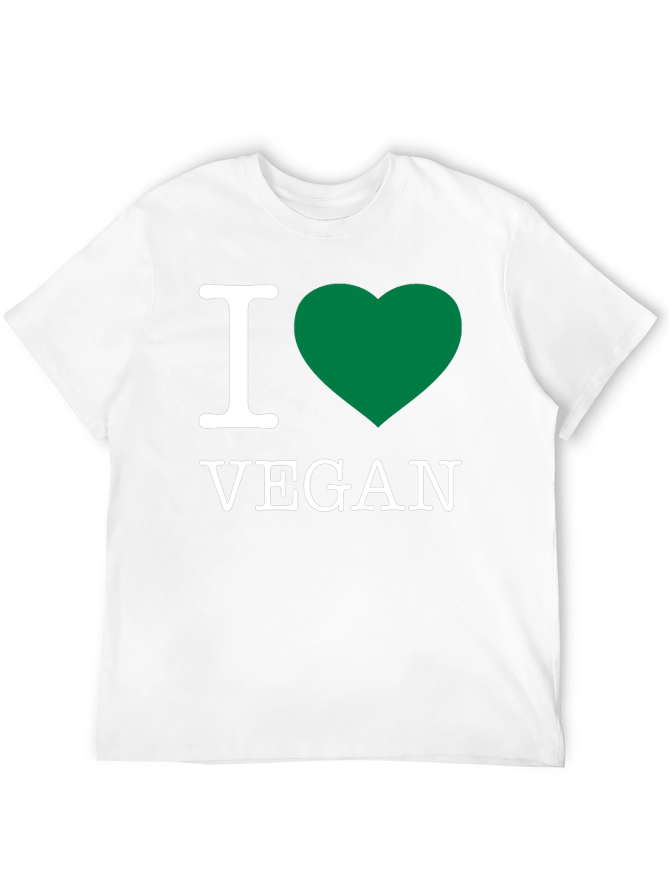 I Heart Vegan T-Shirt - Black