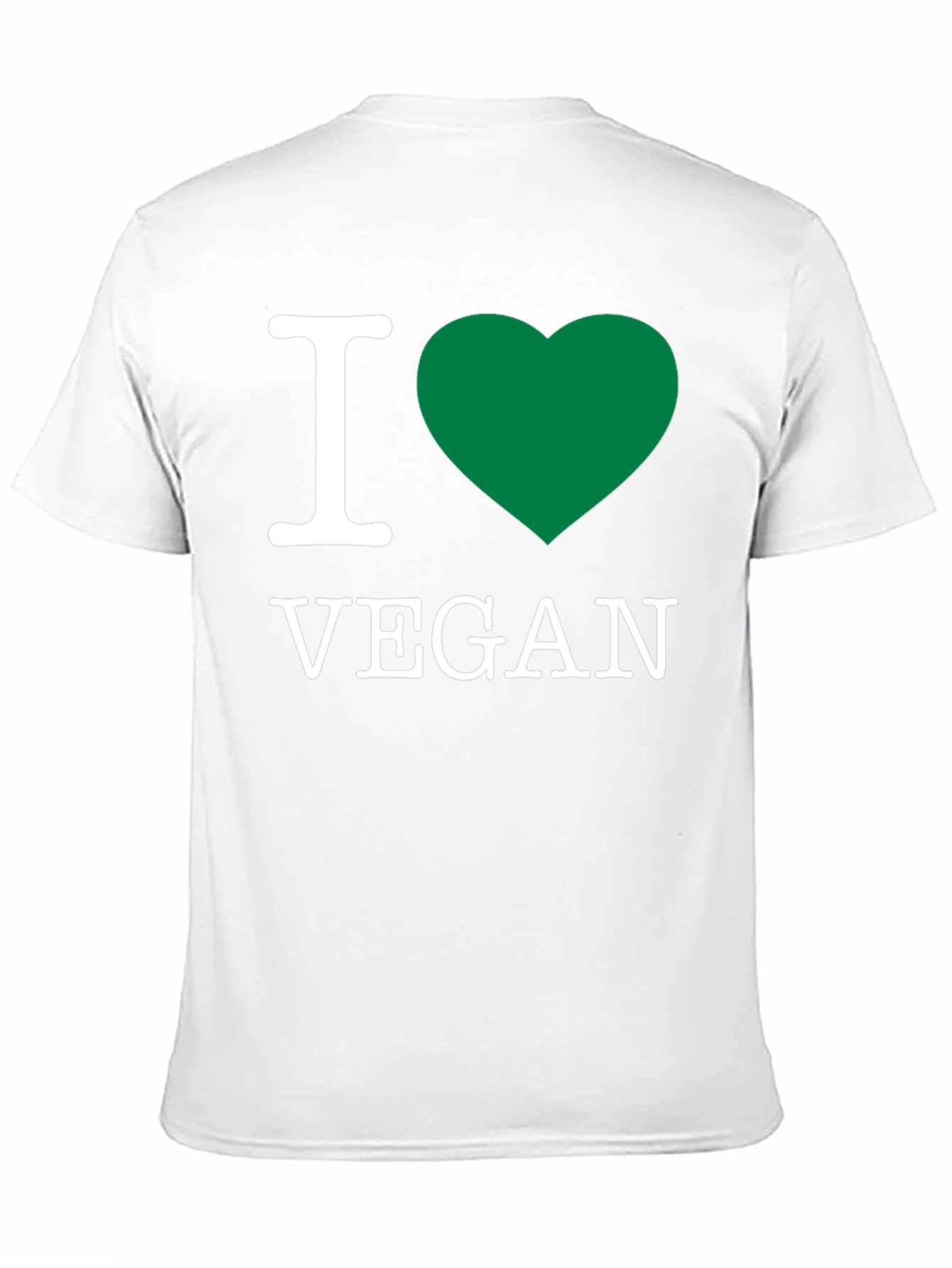 I Heart Vegan T-Shirt - Black