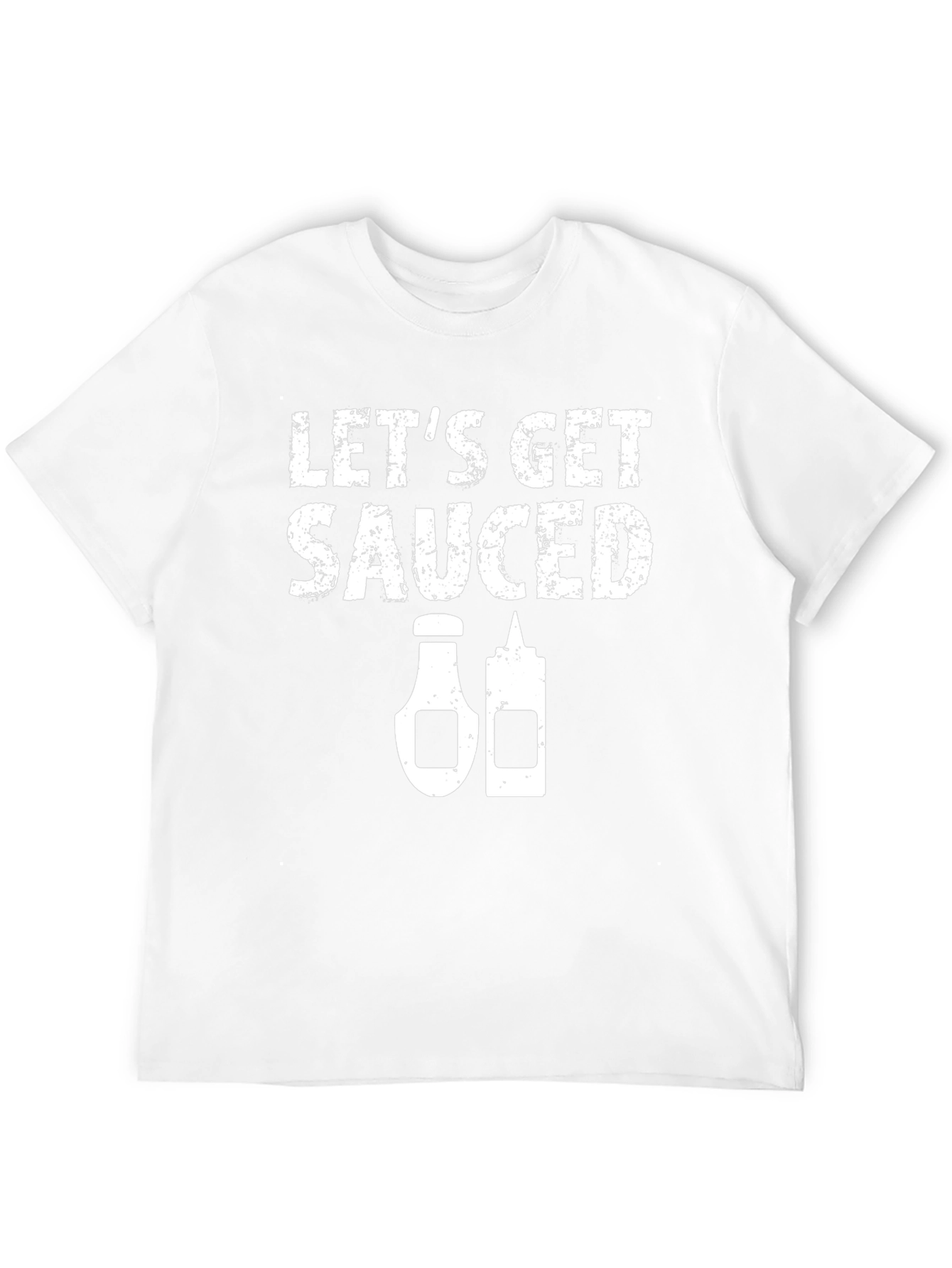Lets Get Sauced Graphic Tee - Black