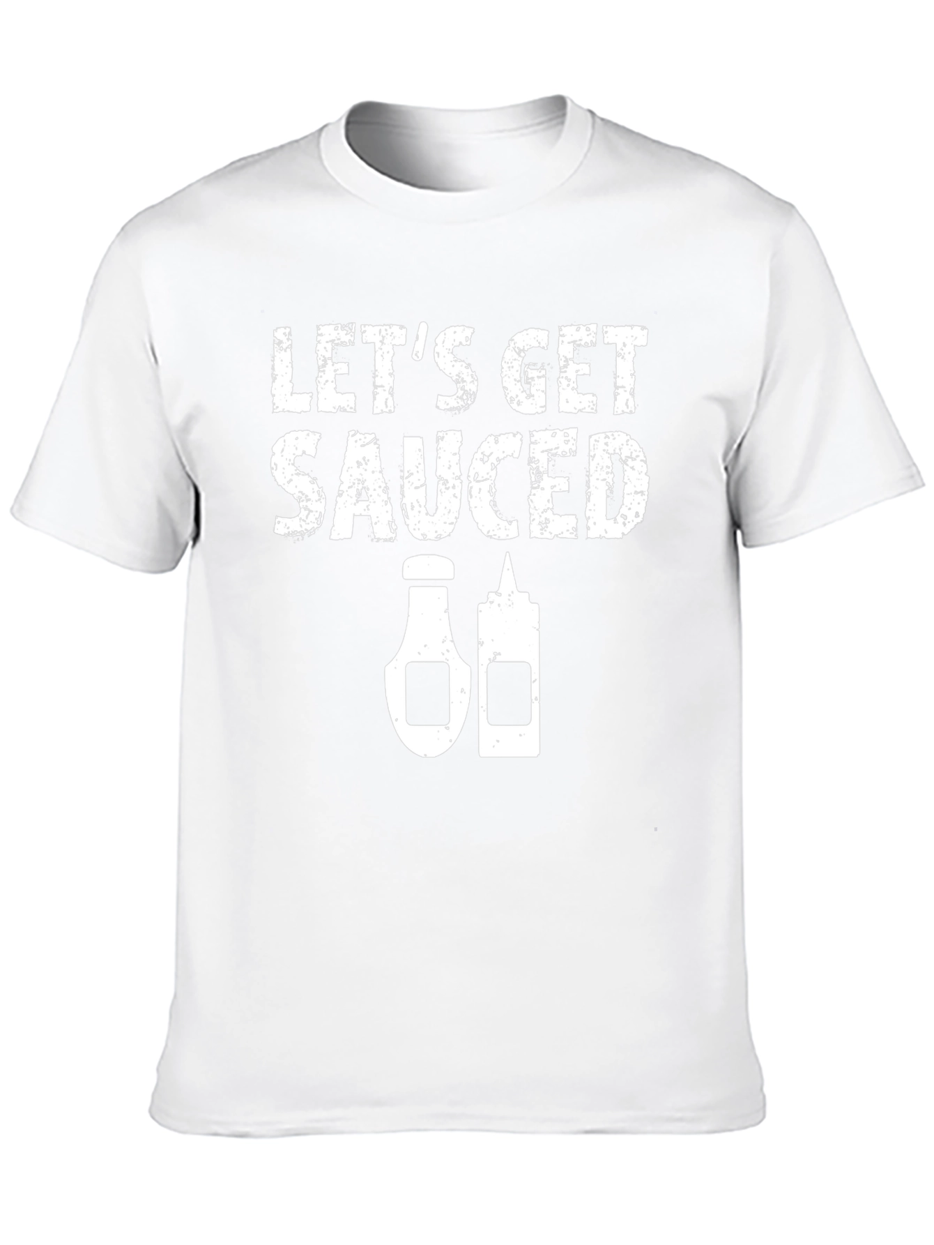 Lets Get Sauced Graphic Tee - Black