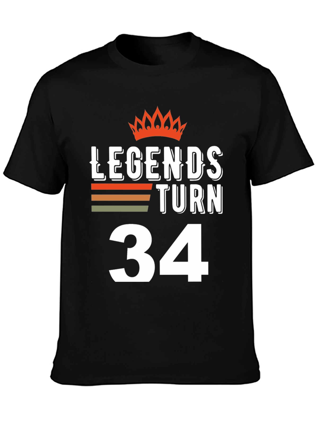 Legends Turn 34 T-Shirt