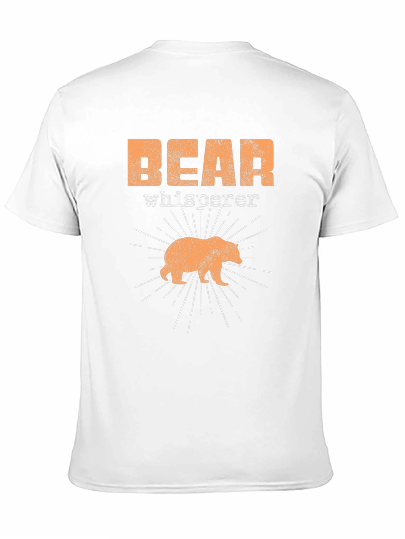 Bear Whisperer Black Graphic T-Shirt