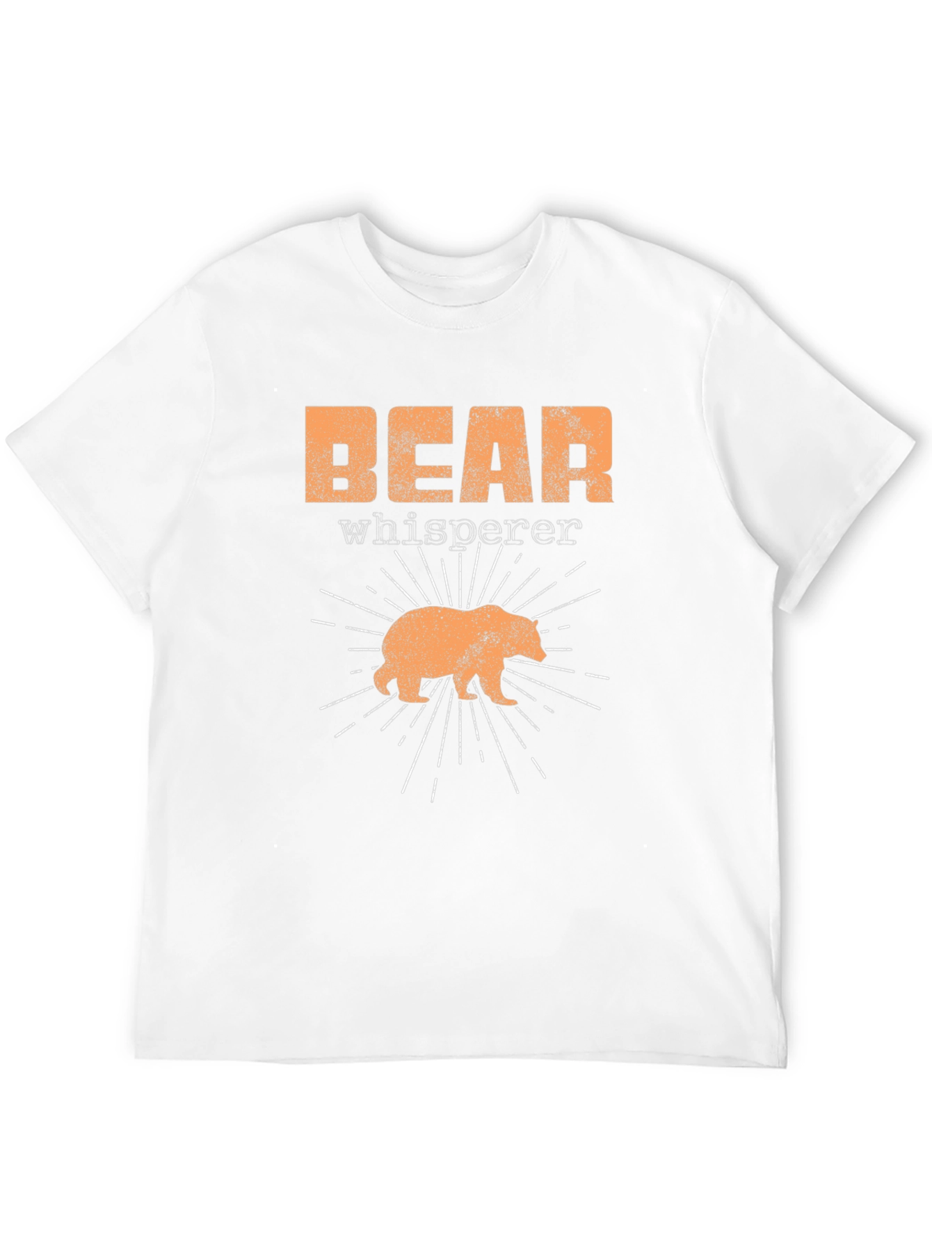 Bear Whisperer Black Graphic T-Shirt