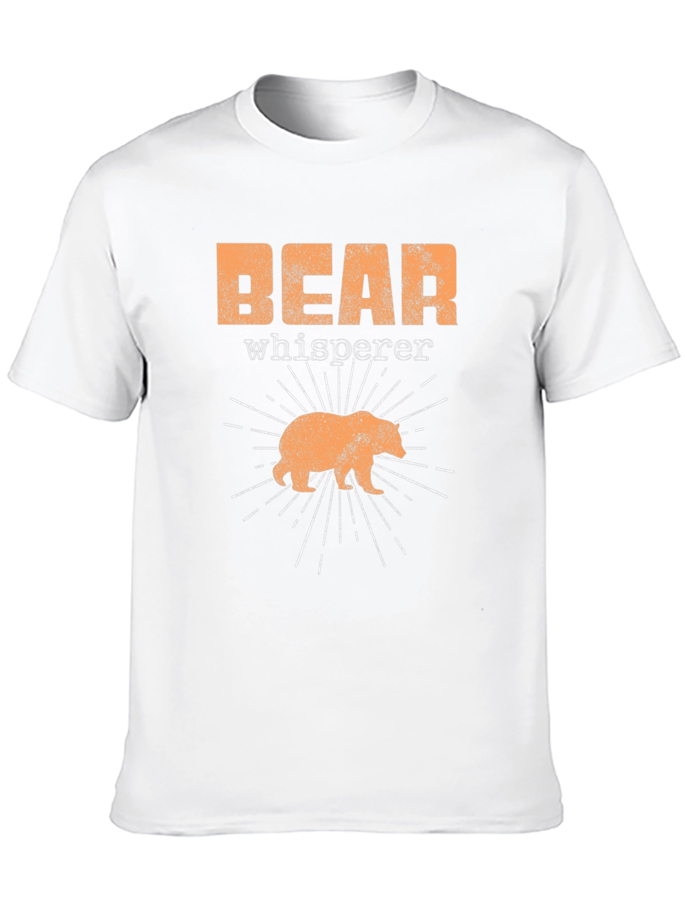 Bear Whisperer Black Graphic T-Shirt