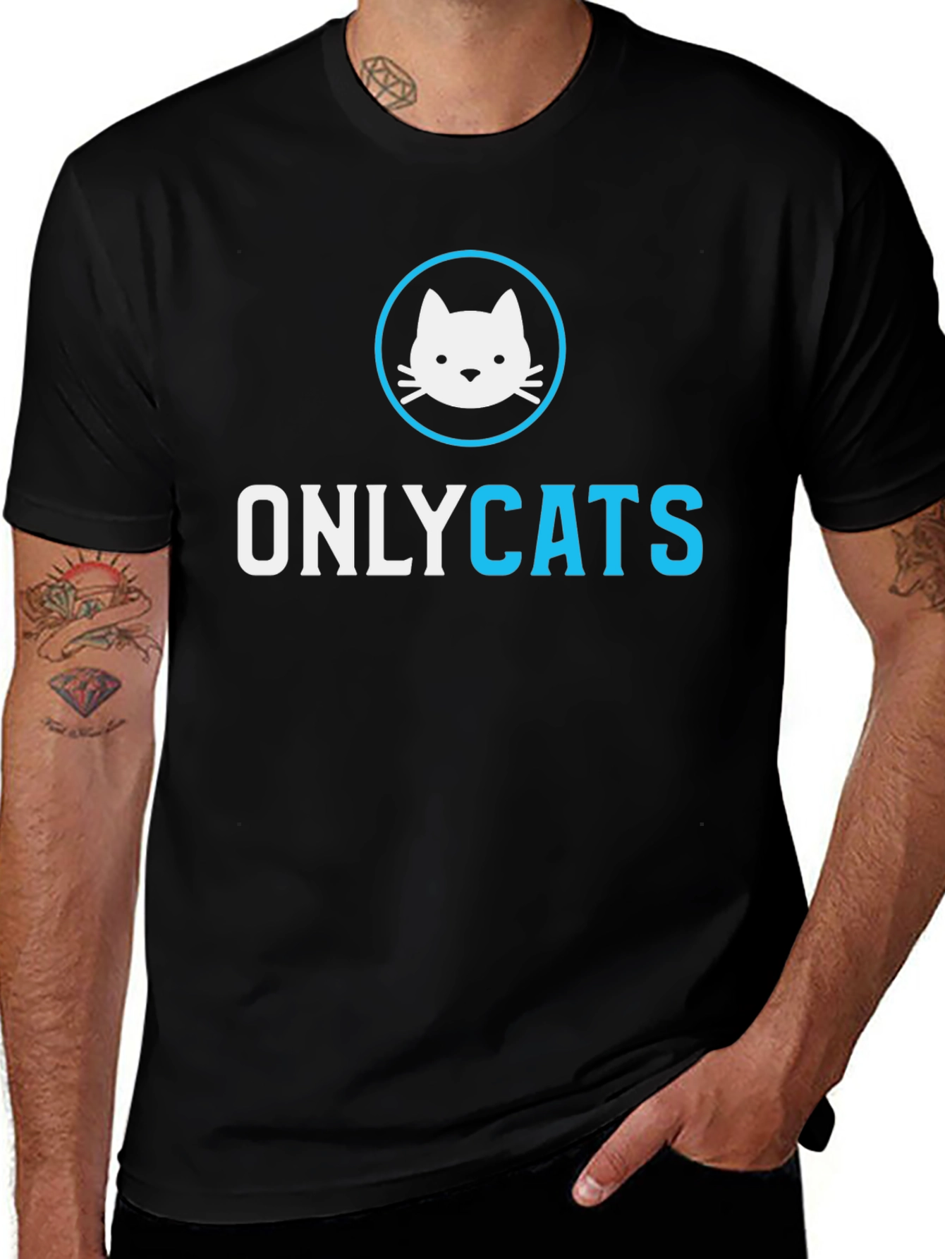OnlyCats T-Shirt - Cat Lover Apparel
