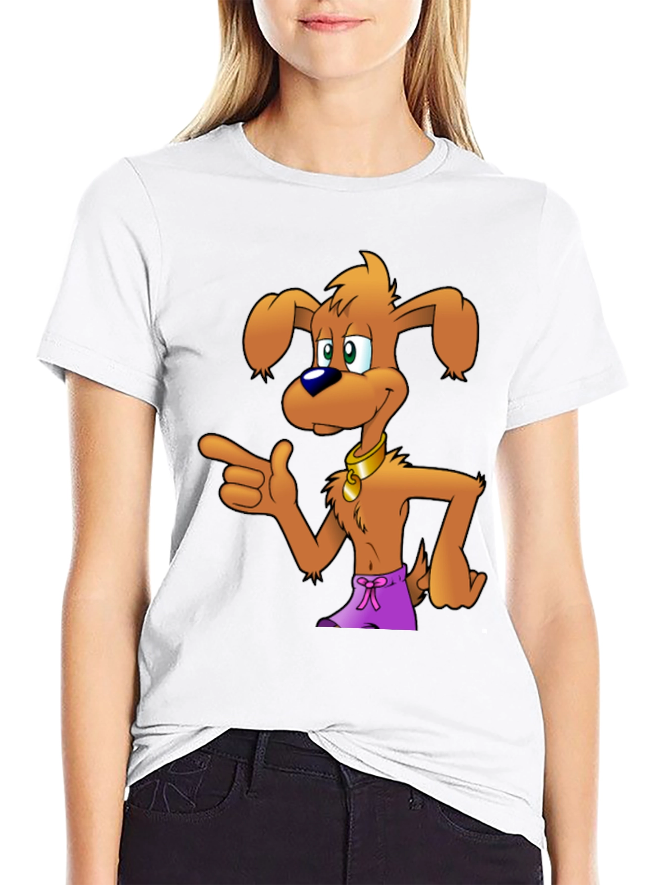 Cartoon Dog T-Shirt - Unique Design