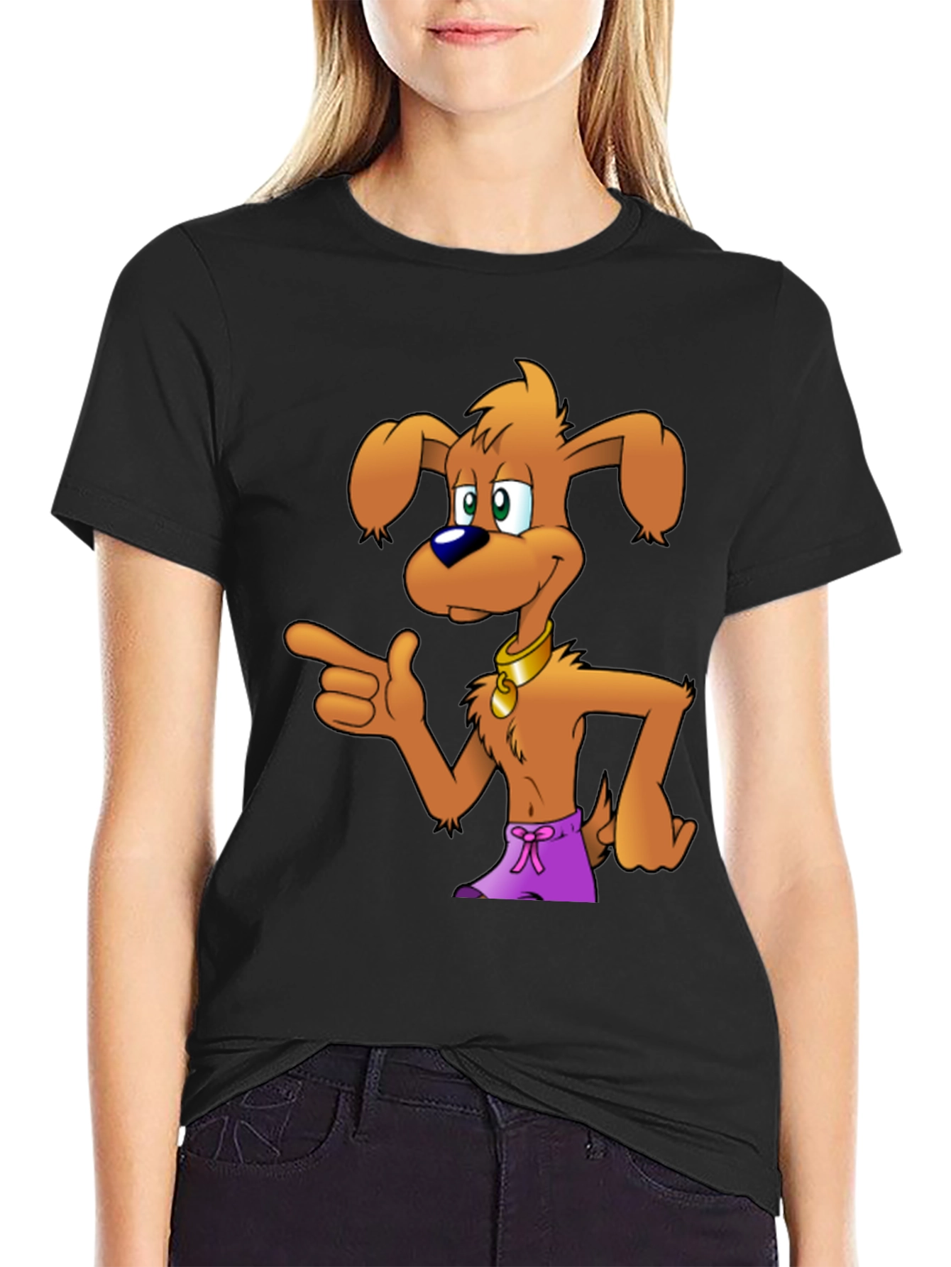 Cartoon Dog T-Shirt - Unique Design
