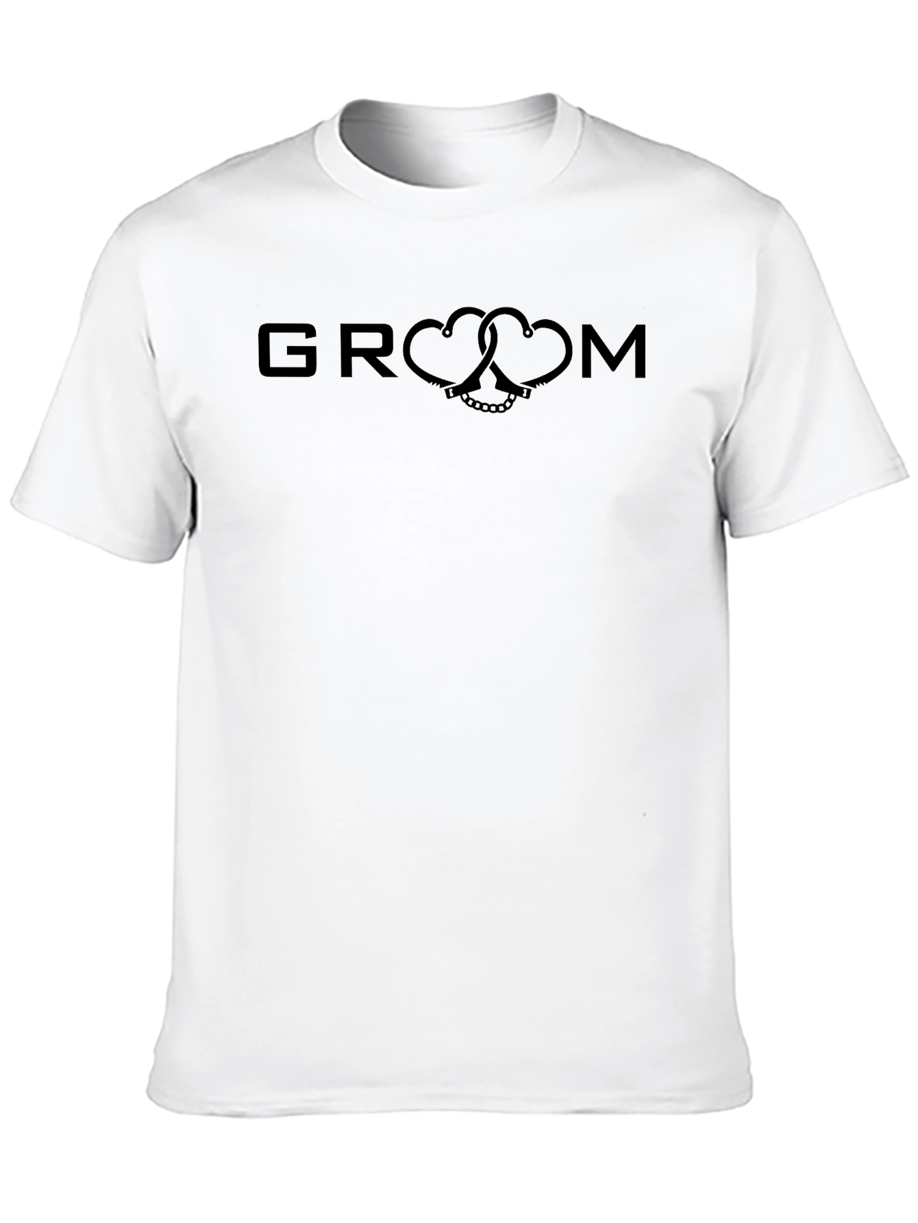 Groom Handcuffs Wedding T-Shirt
