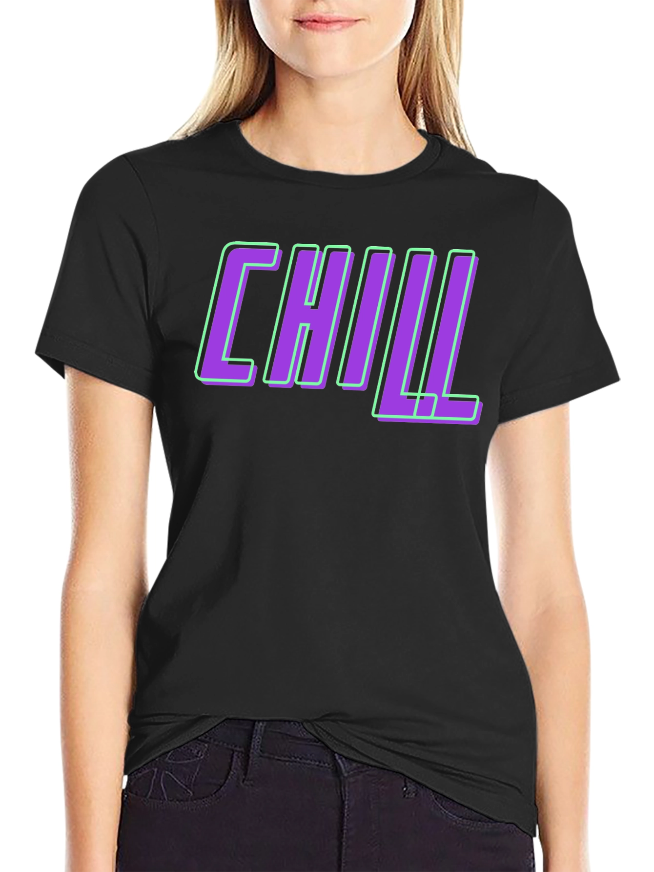Chill Graphic Tee - Casual Comfort