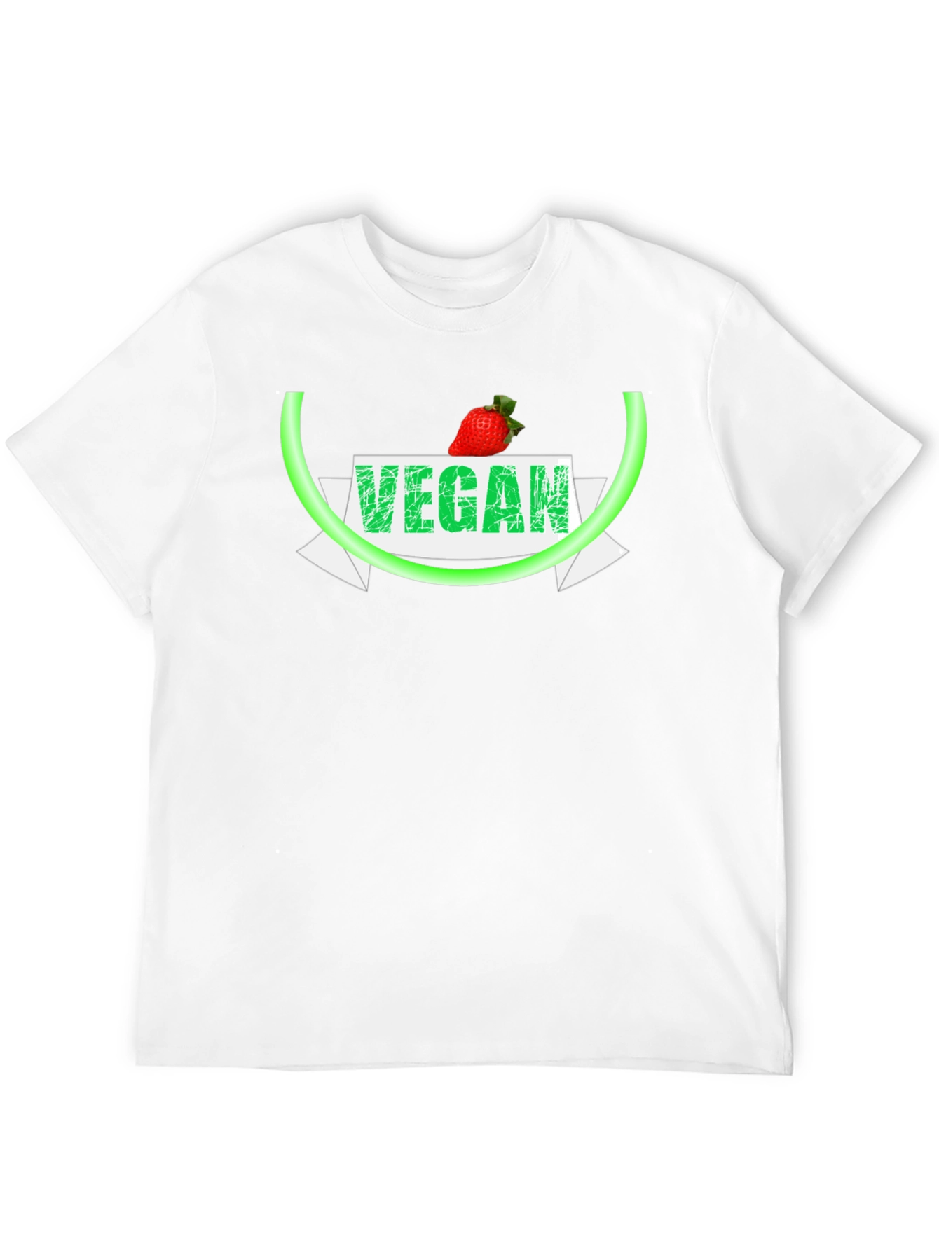Vegan Strawberry Graphic T-Shirt