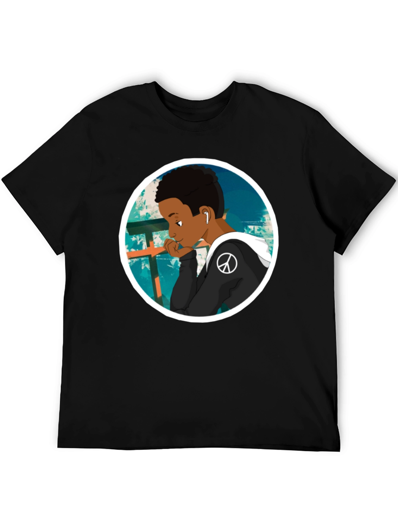 Cool Graphic Tee - Peace and Thought
