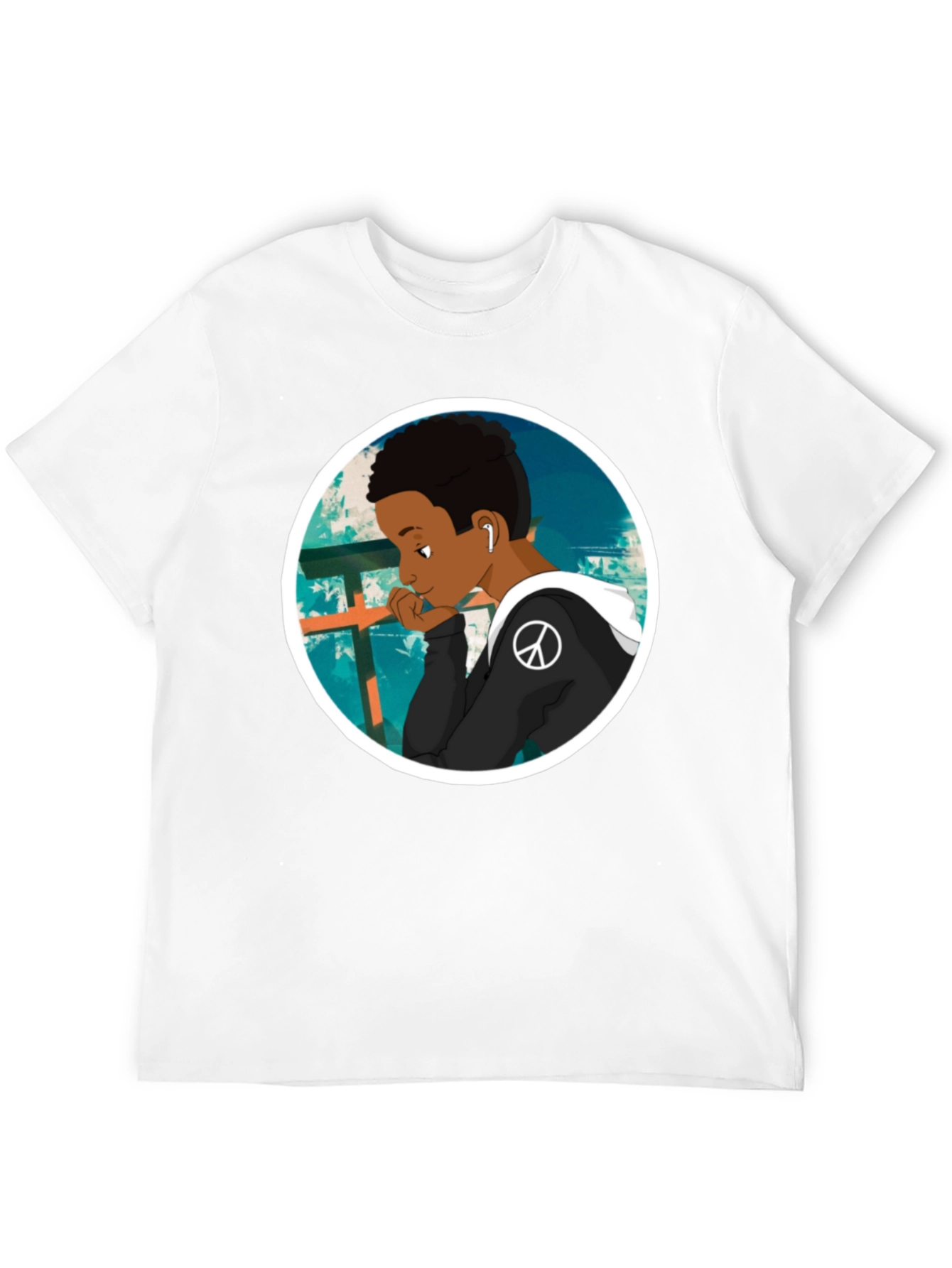 Cool Graphic Tee - Peace and Thought
