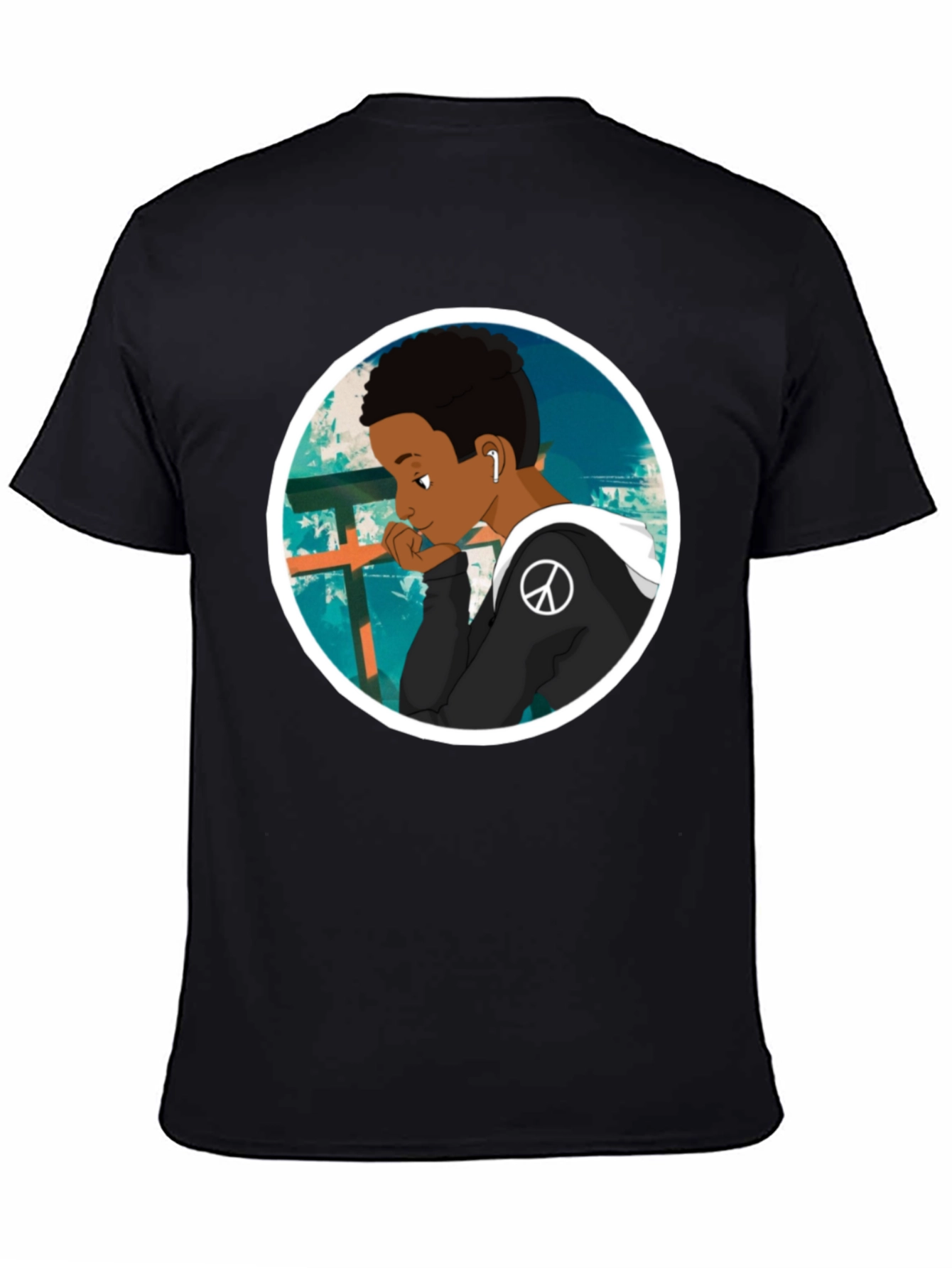 Cool Graphic Tee - Peace and Thought