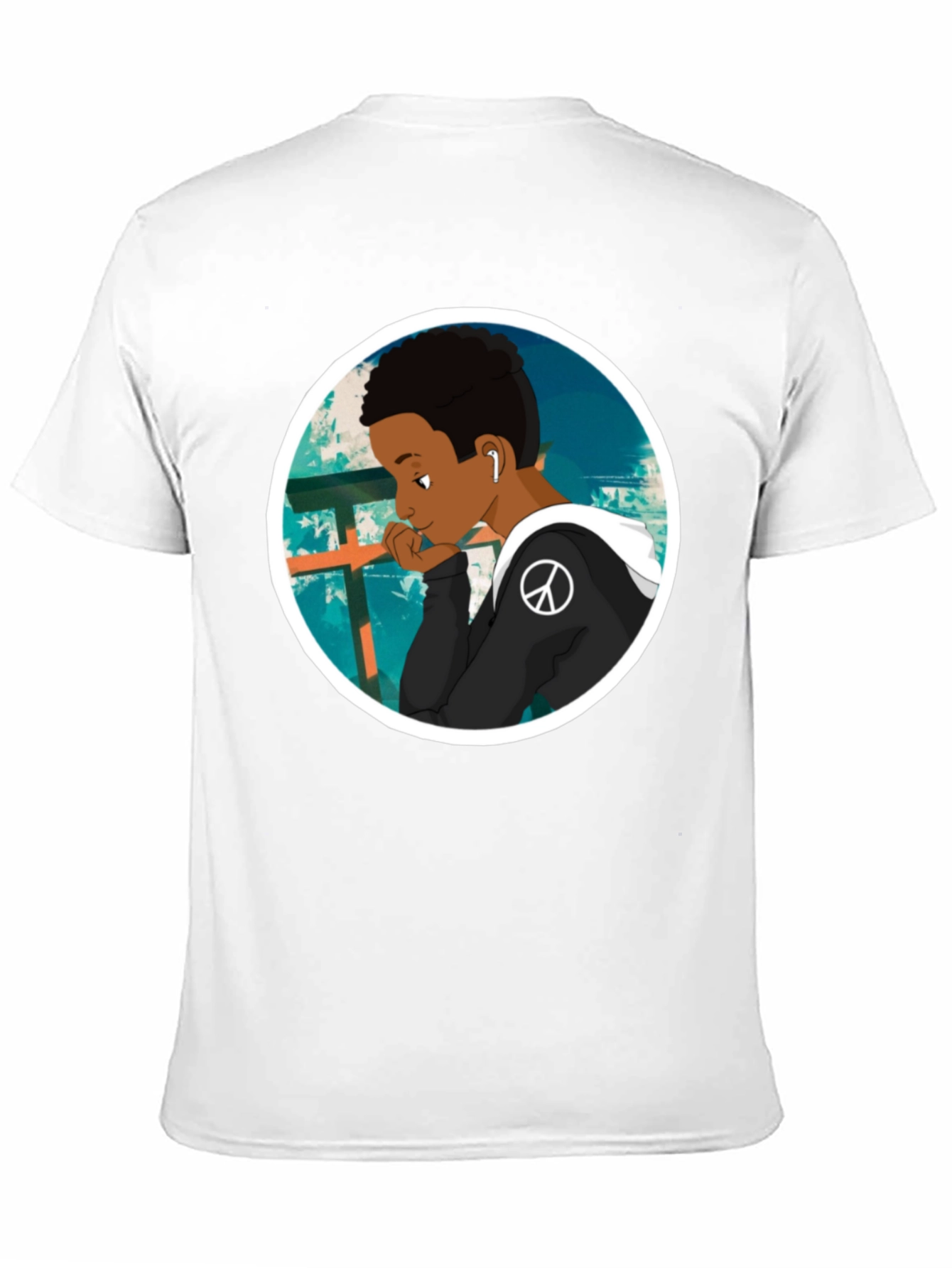 Cool Graphic Tee - Peace and Thought