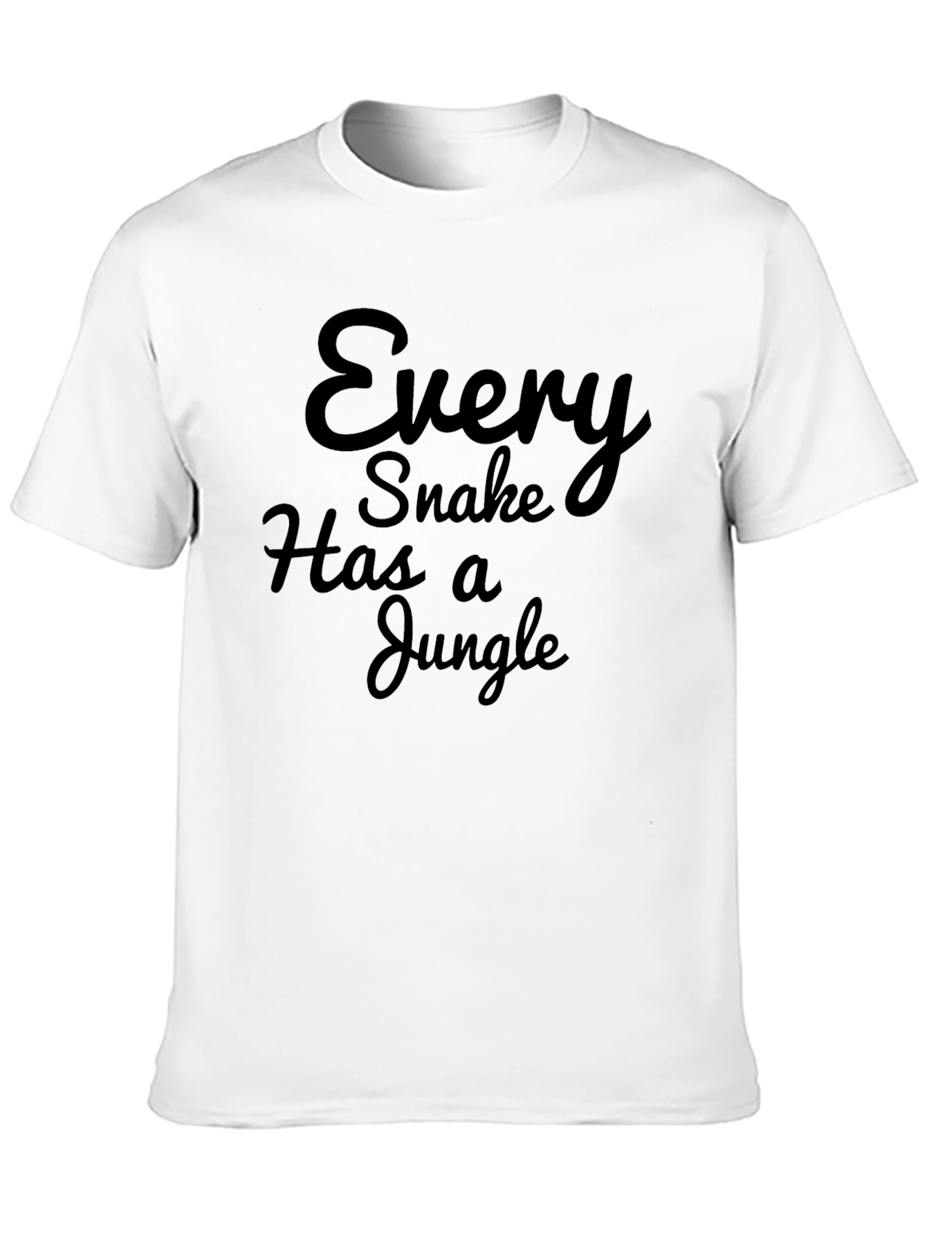 Every Snake Has a Jungle Graphic Tee - Black