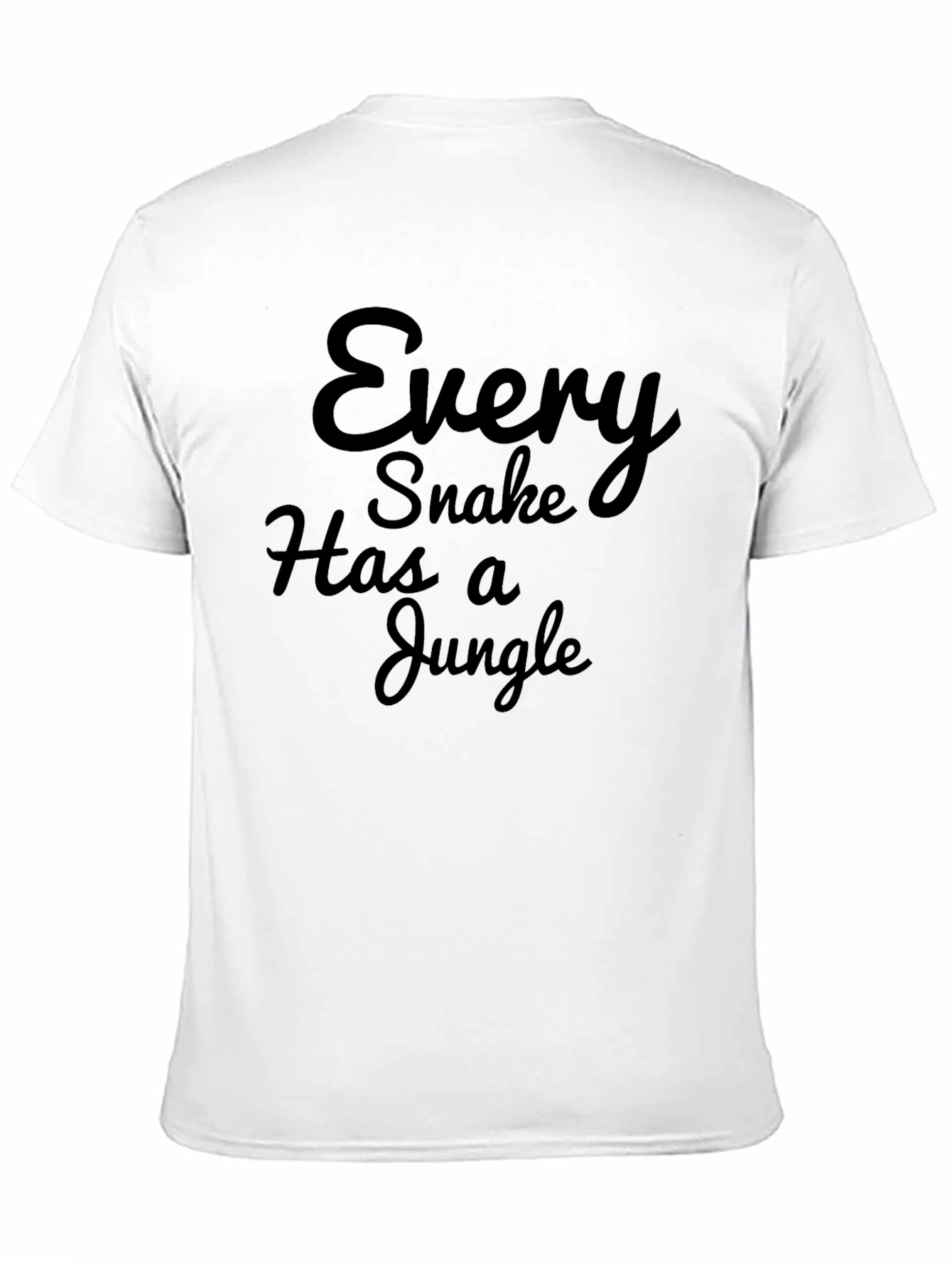 Every Snake Has a Jungle Graphic Tee - Black