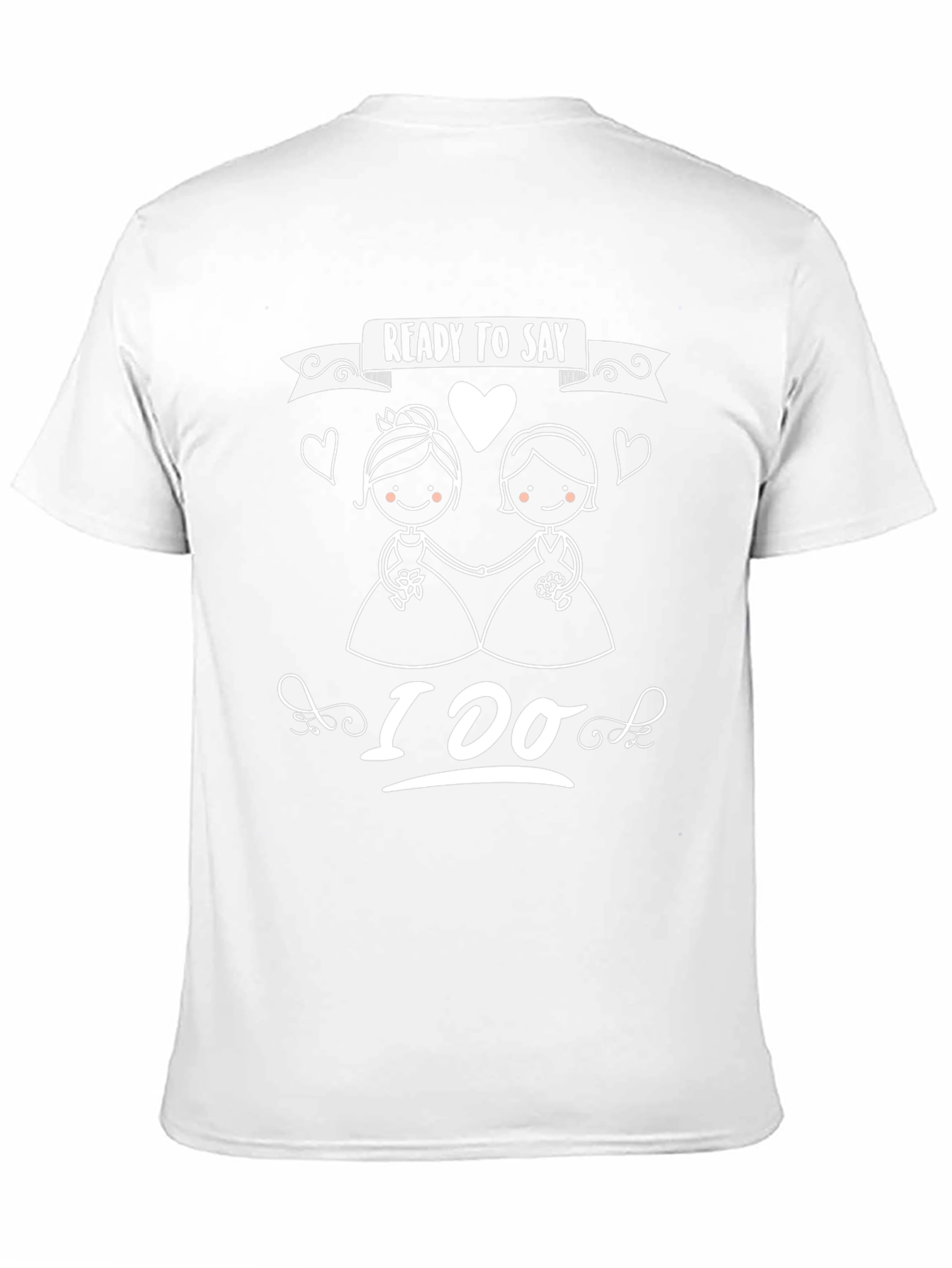 Lesbian Wedding I Do T-Shirt