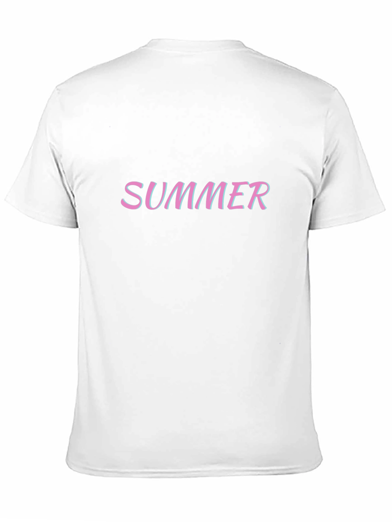 Summer Print Black T-Shirt