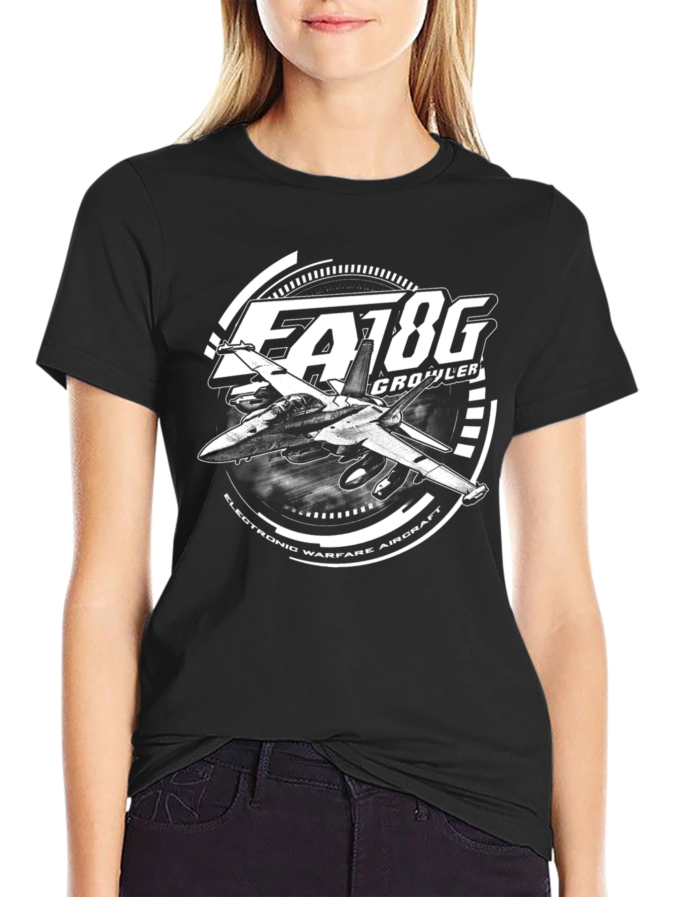 FA-18G Growler T-Shirt - Electronic Warfare Aircraft Design