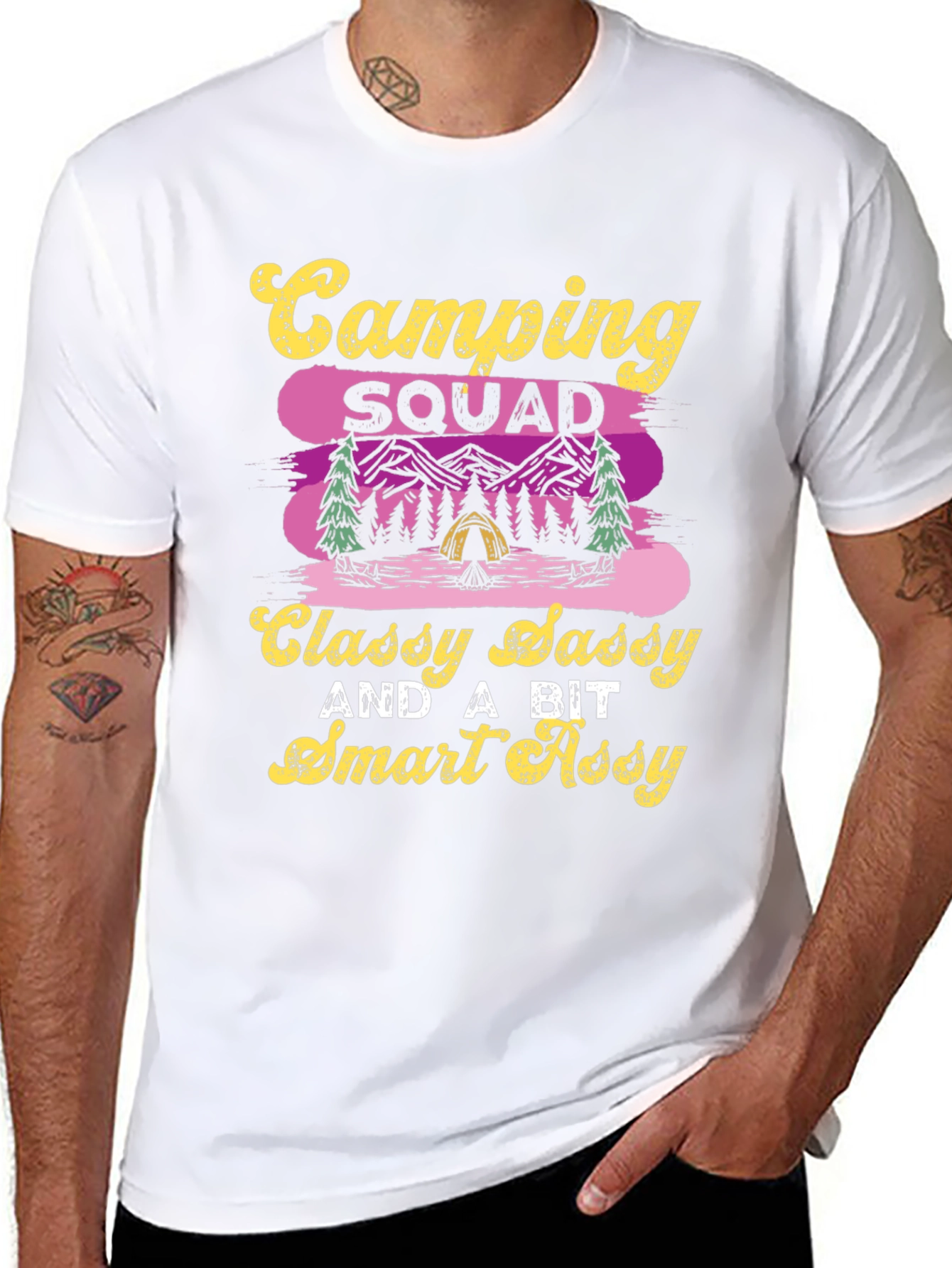 Camping Squad Graphic Tee