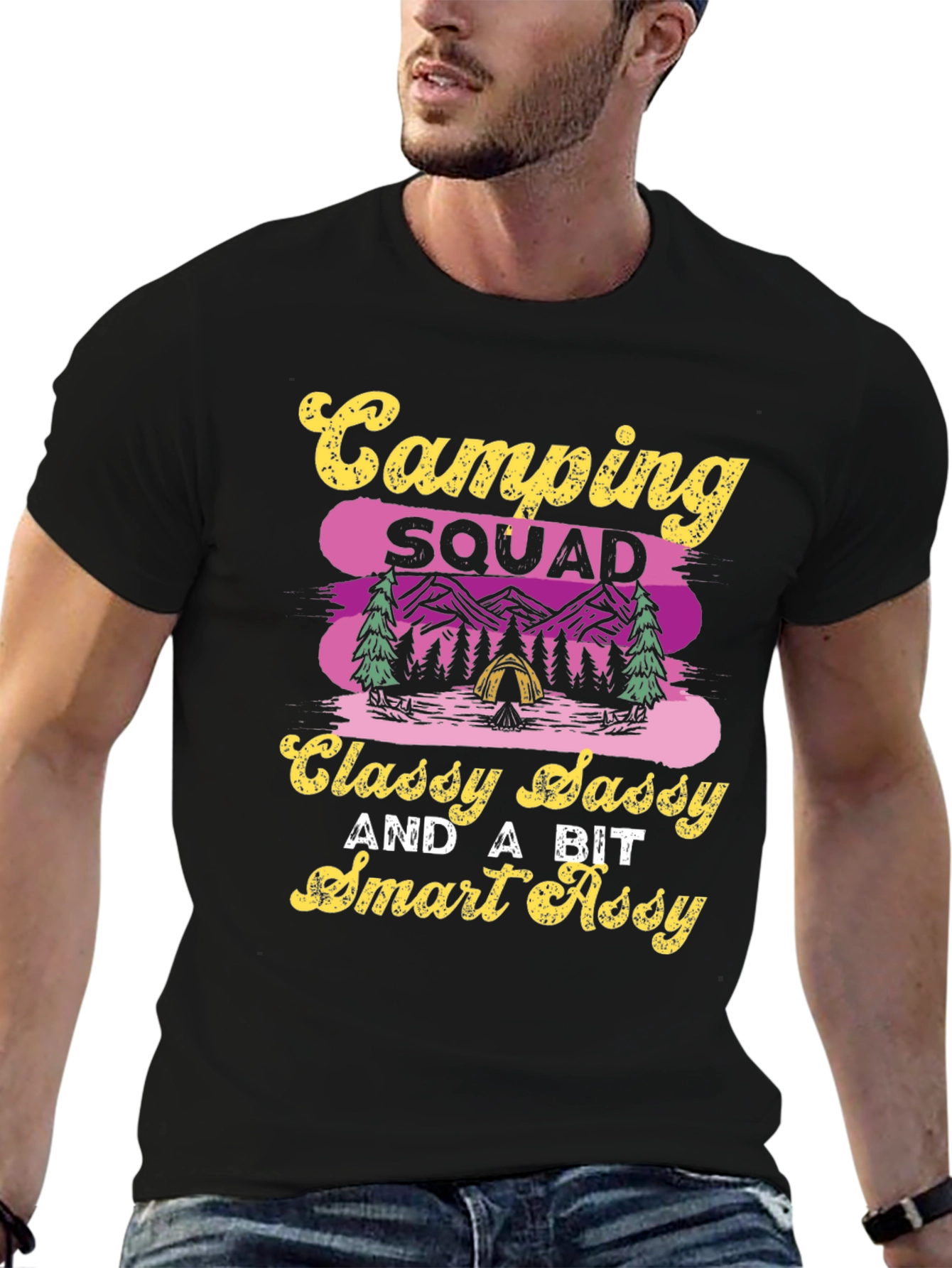 Camping Squad Graphic Tee