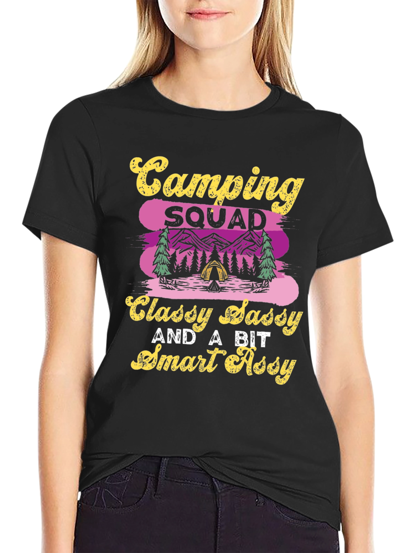 Camping Squad Graphic Tee