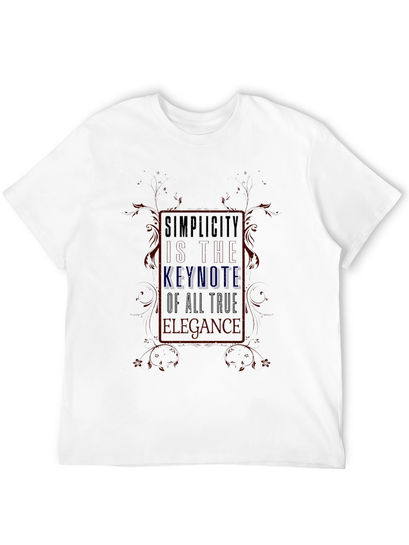Simplicity Keynote Elegance Graphic T-Shirt