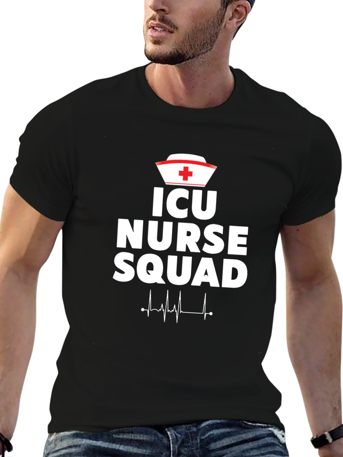 ICU Nurse Squad T-Shirt - Medical Staff Appreciation Tee