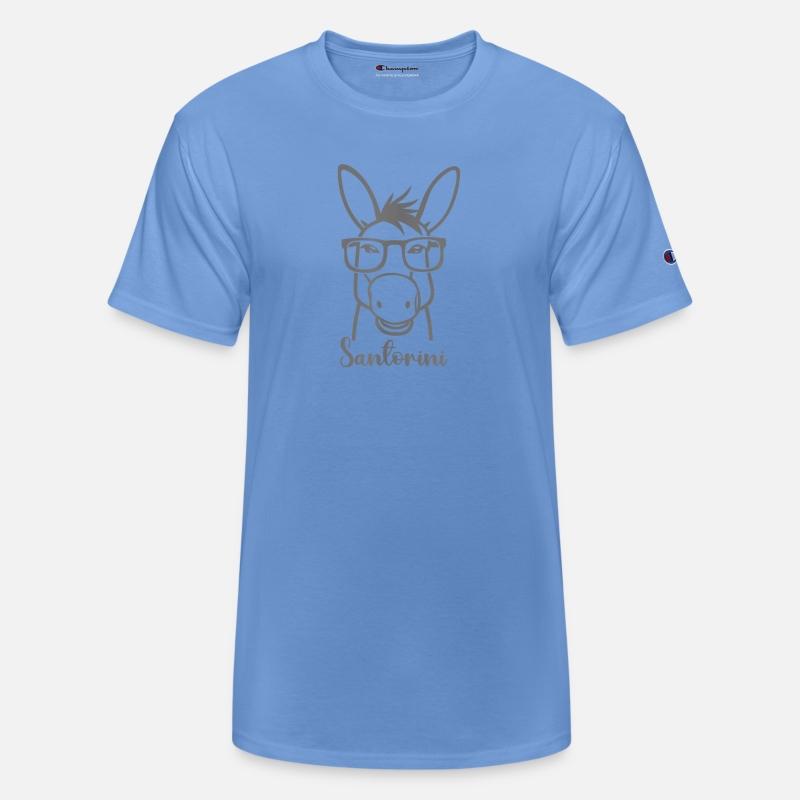 Santorini Donkey Glasses Summer