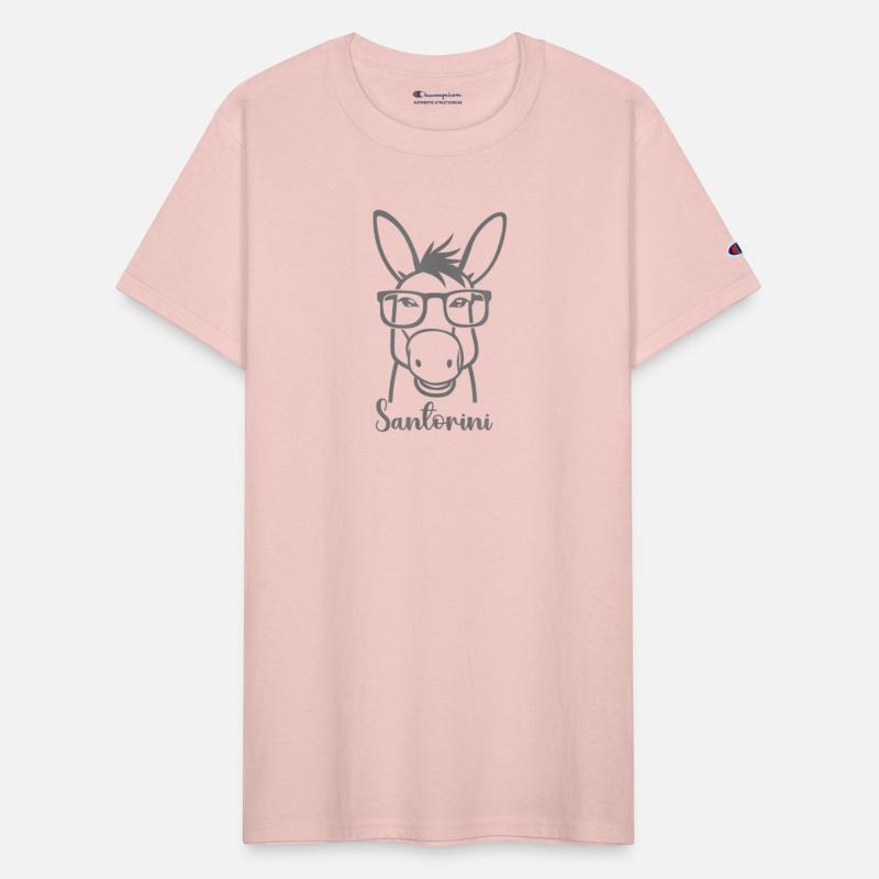 Santorini Donkey Glasses Summer