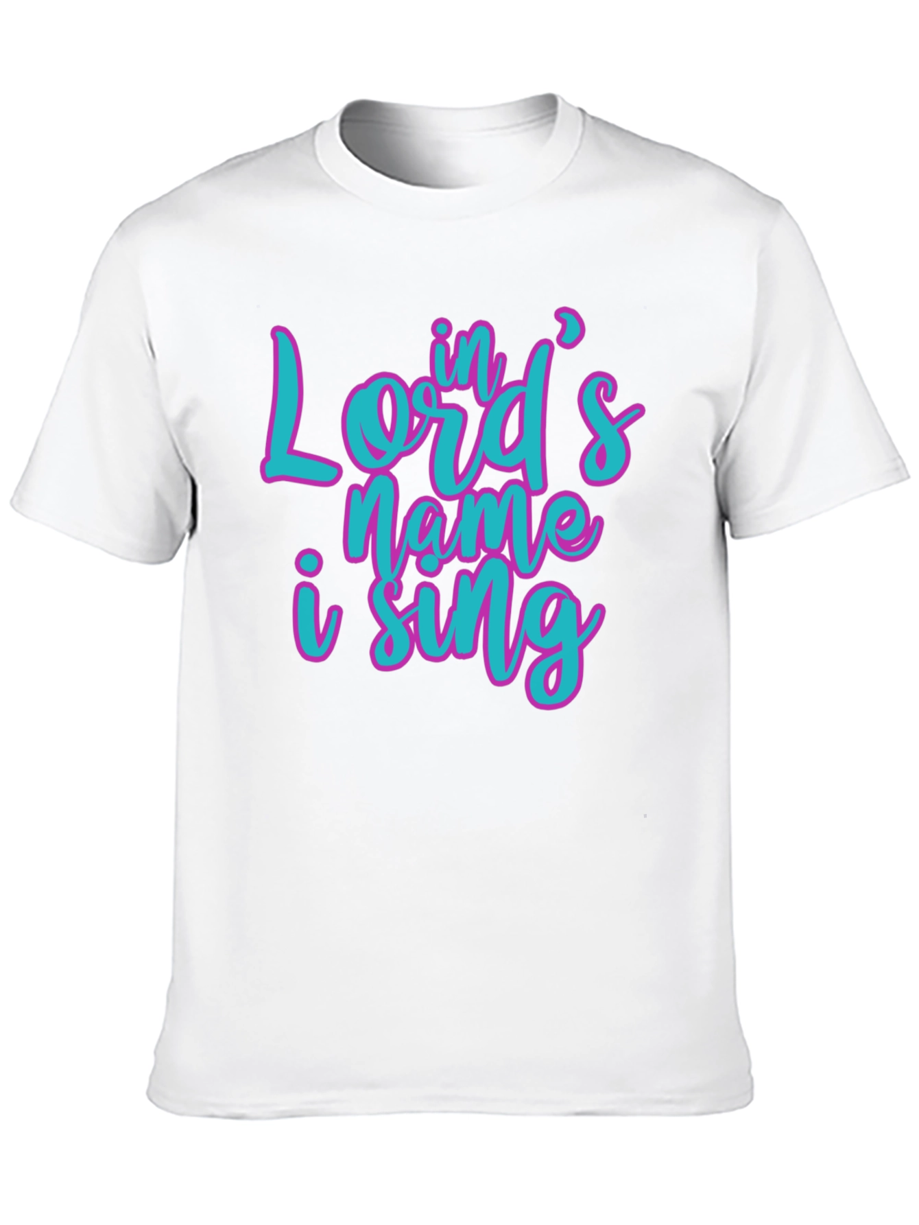 In Lords Name I Sing Graphic Tee