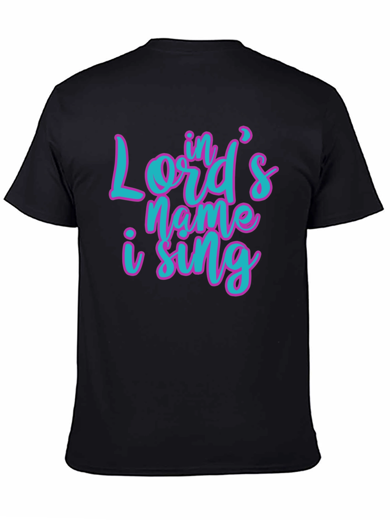 In Lords Name I Sing Graphic Tee