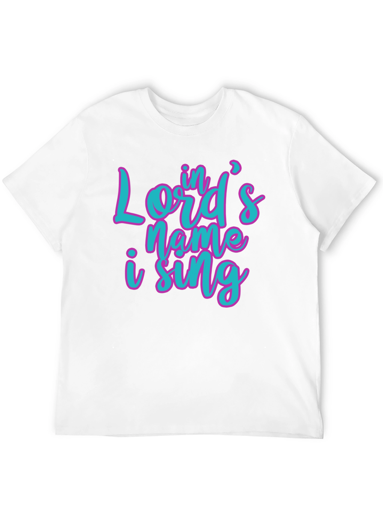 In Lords Name I Sing Graphic Tee