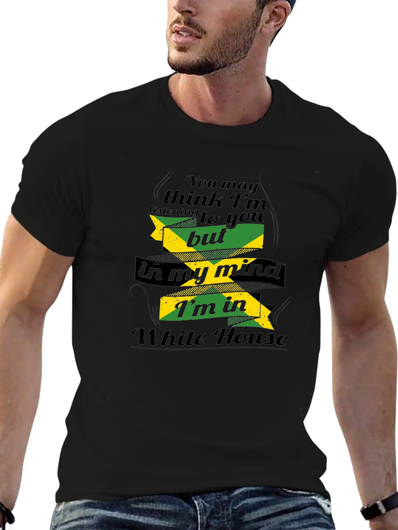 Jamaican Flag T-Shirt - White House