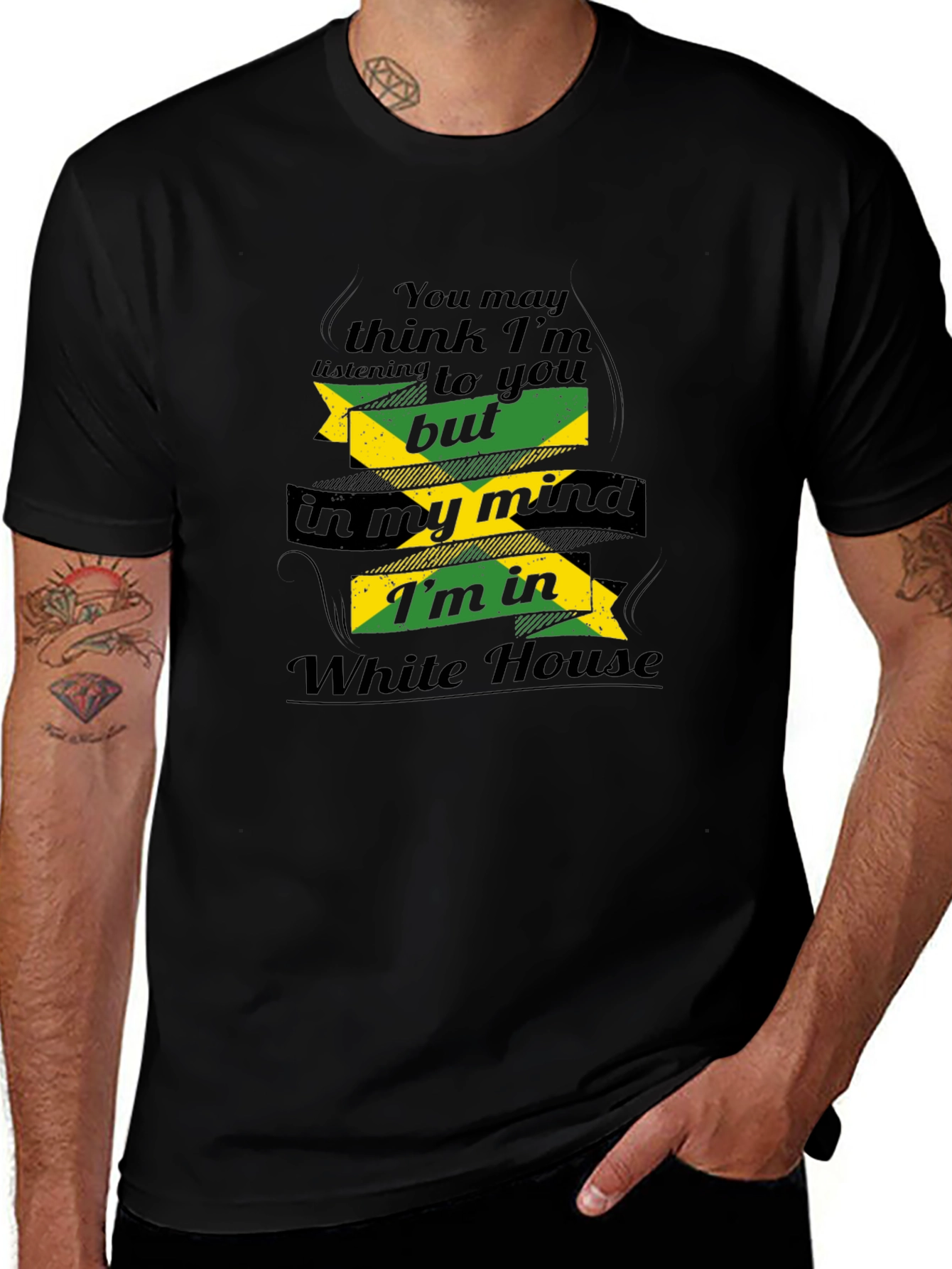 Jamaican Flag T-Shirt - White House