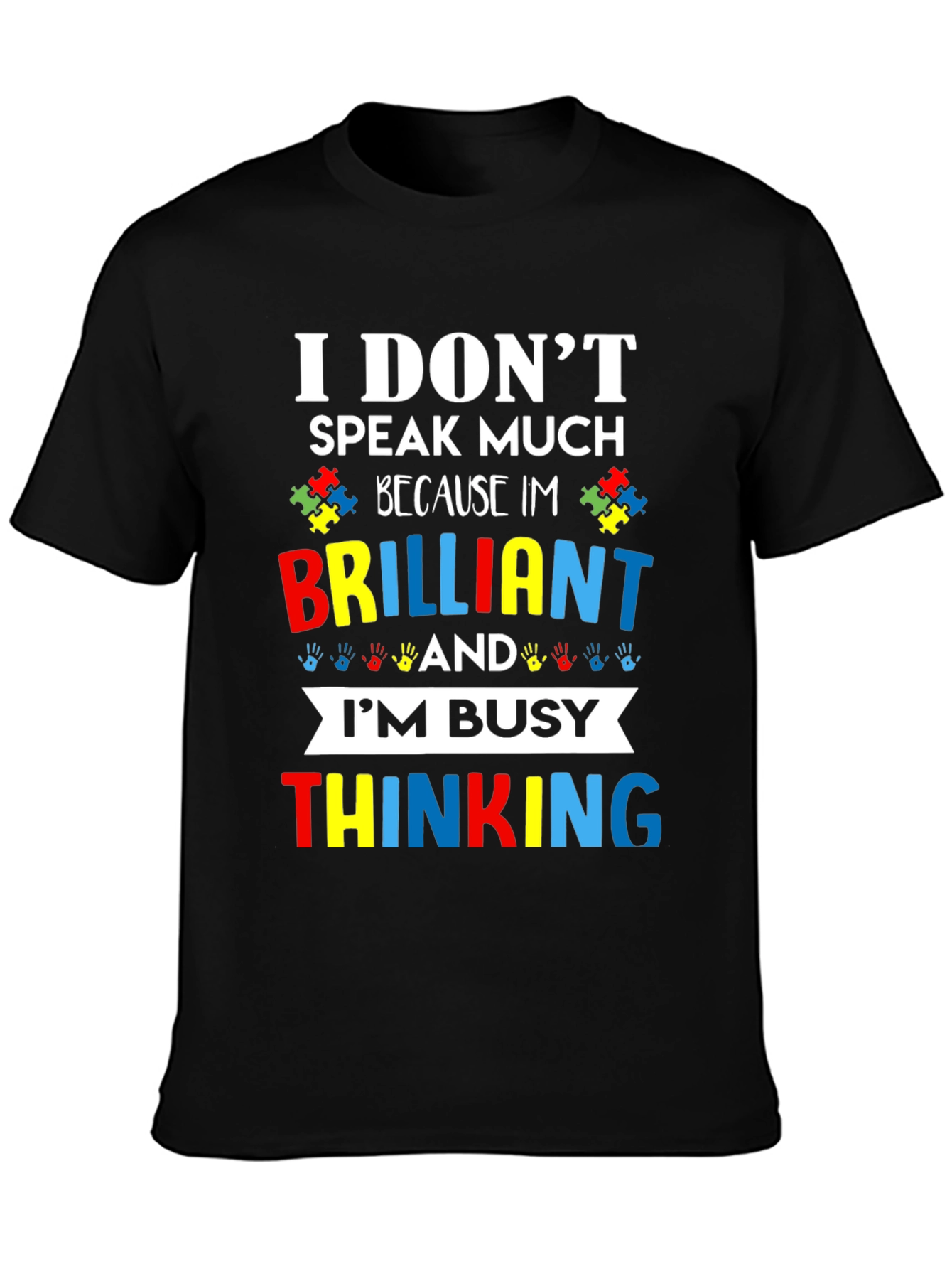 Brilliant Thinking Autism Awareness T-Shirt