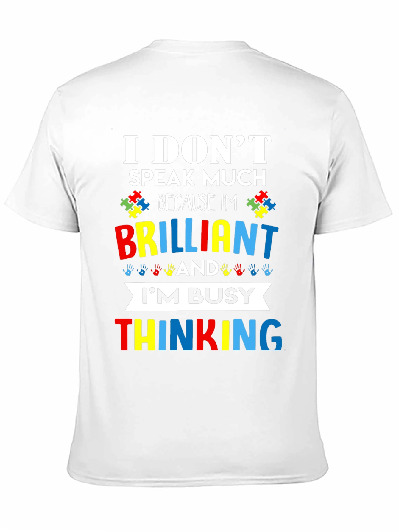 Brilliant Thinking Autism Awareness T-Shirt