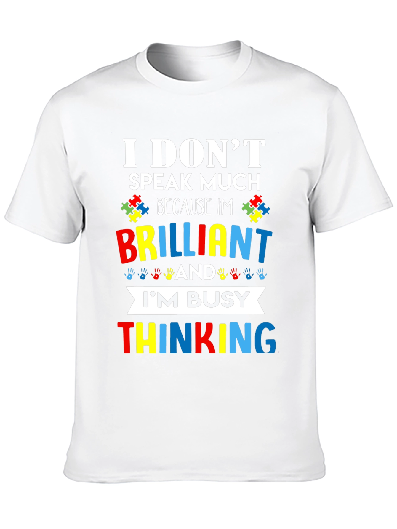 Brilliant Thinking Autism Awareness T-Shirt