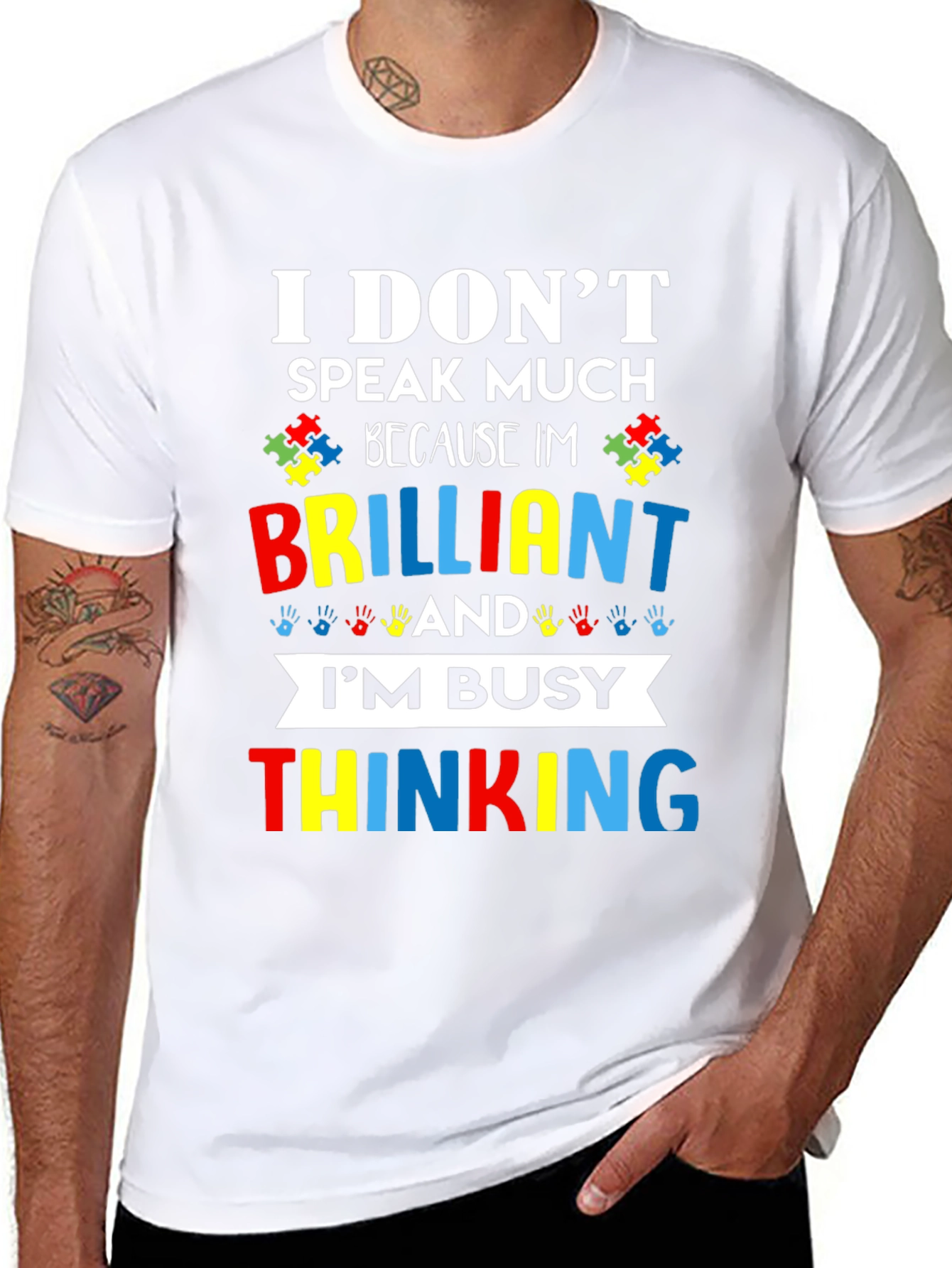 Brilliant Thinking Autism Awareness T-Shirt