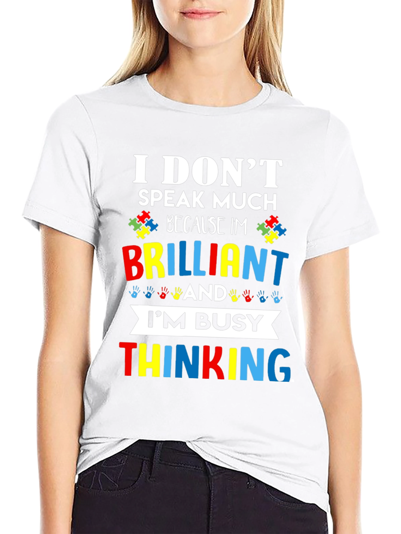 Brilliant Thinking Autism Awareness T-Shirt