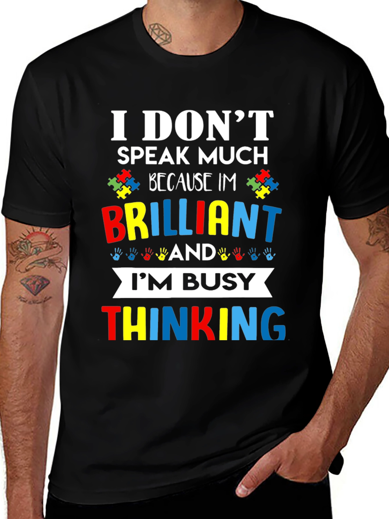 Brilliant Thinking Autism Awareness T-Shirt