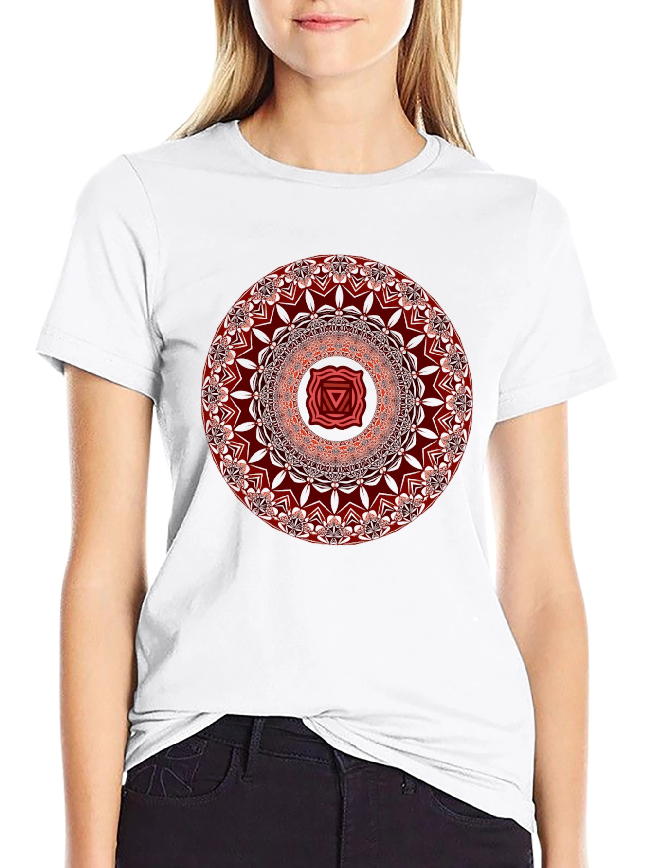 Root Chakra Mandala T-Shirt