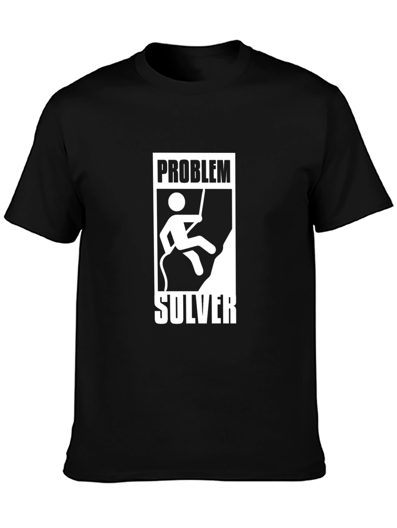 Problem Solver Climbing T-Shirt - Funny Graphic Tee