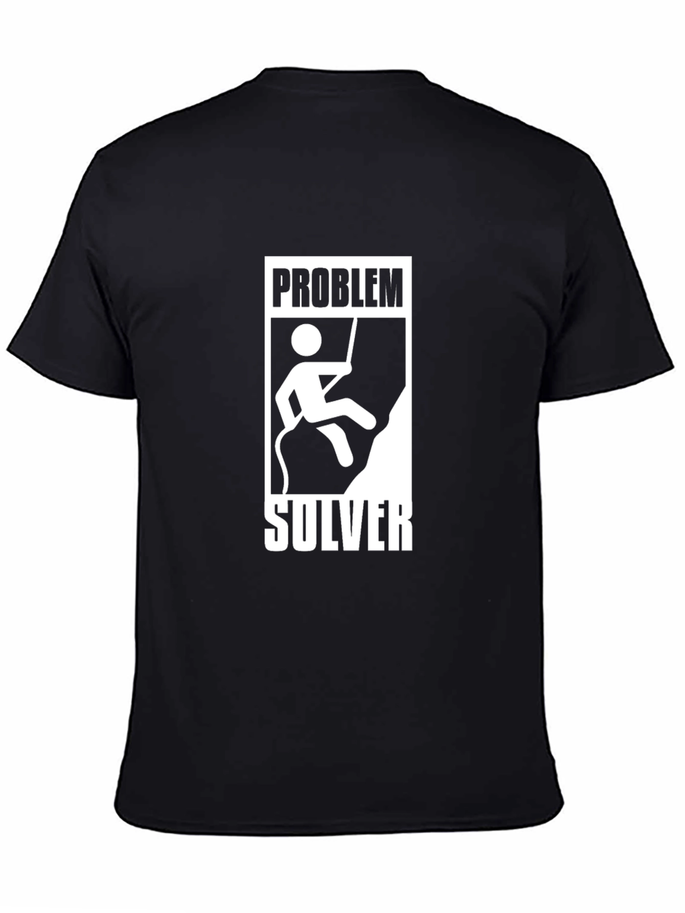 Problem Solver Climbing T-Shirt - Funny Graphic Tee