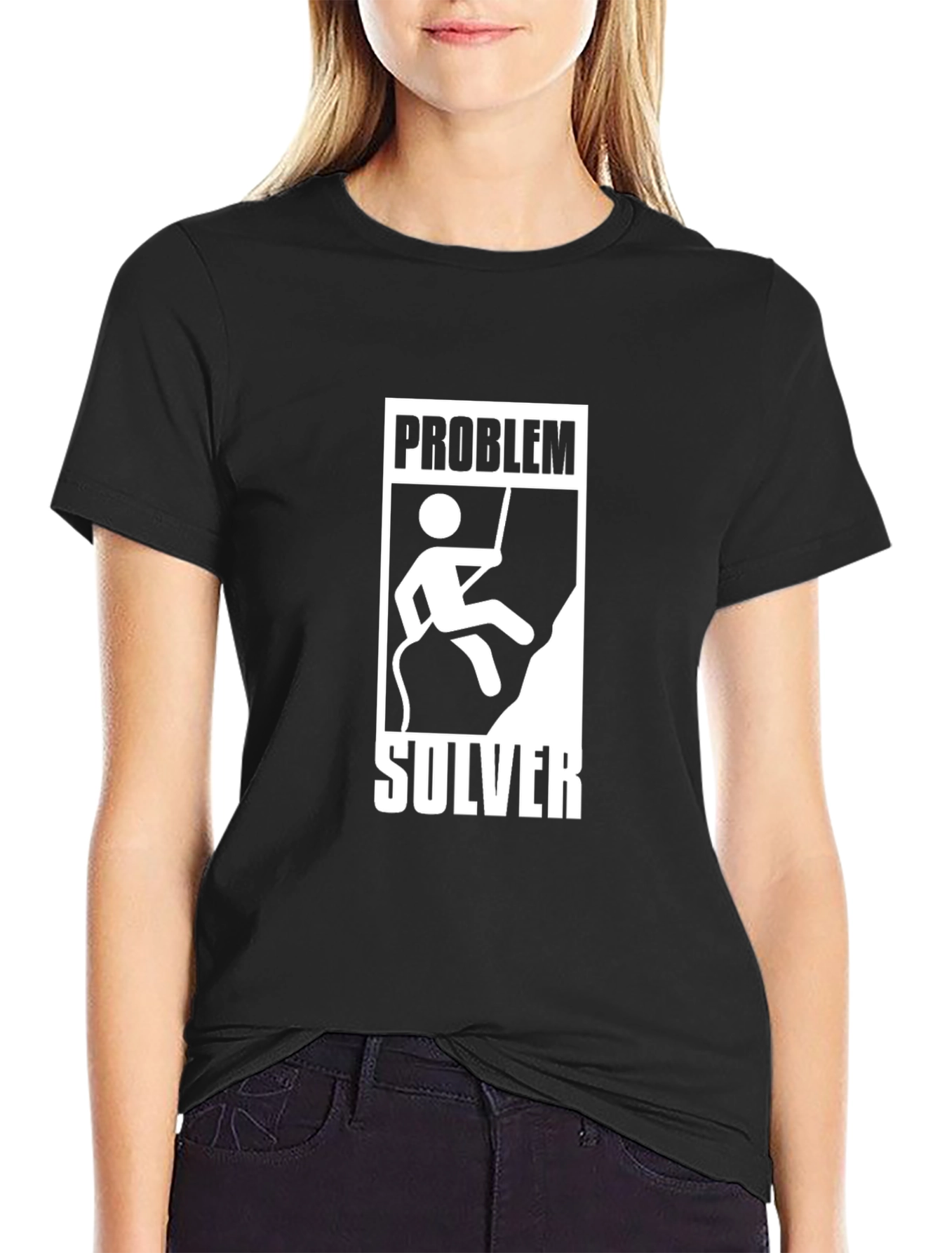 Problem Solver Climbing T-Shirt - Funny Graphic Tee