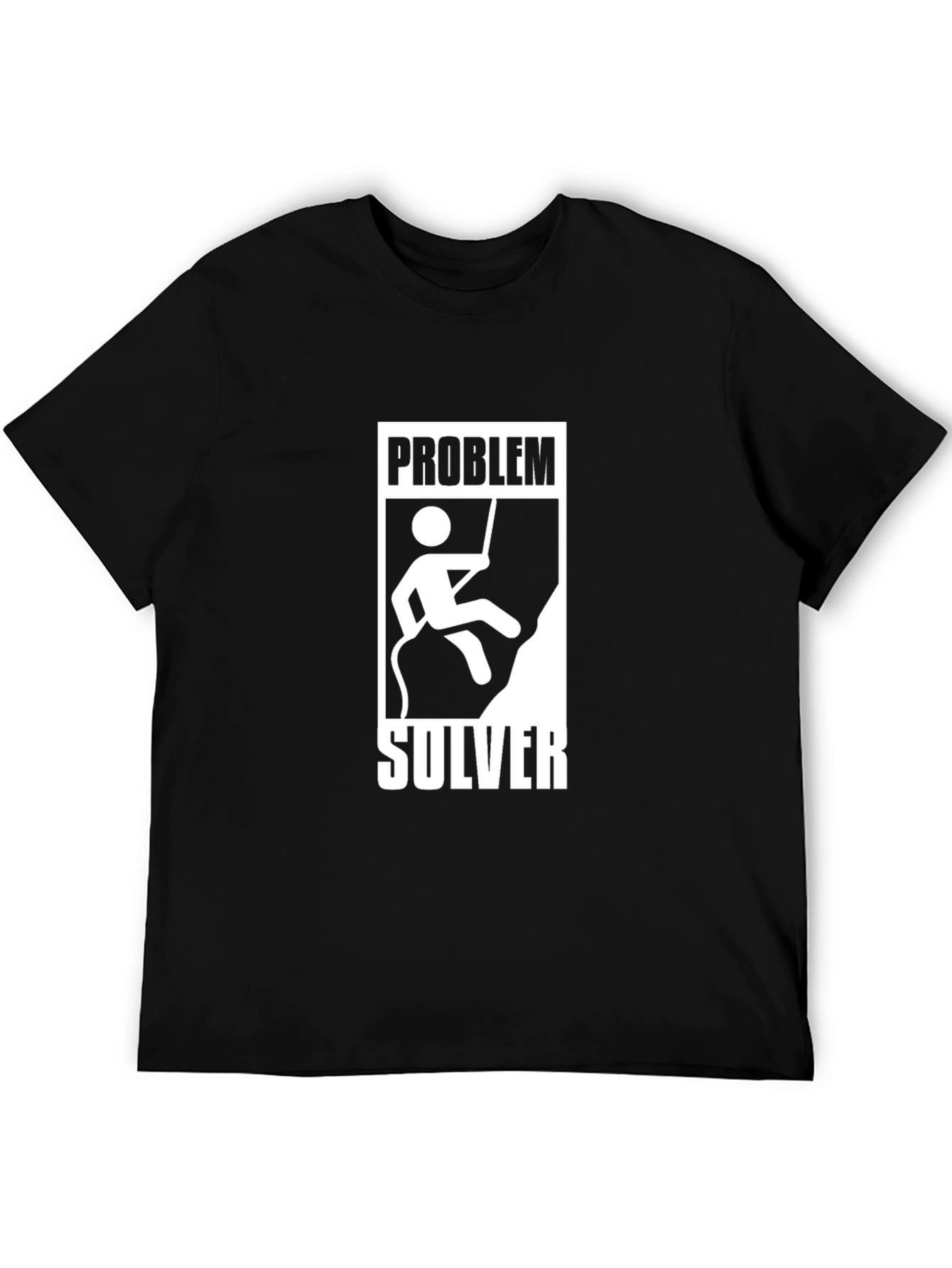 Problem Solver Climbing T-Shirt - Funny Graphic Tee